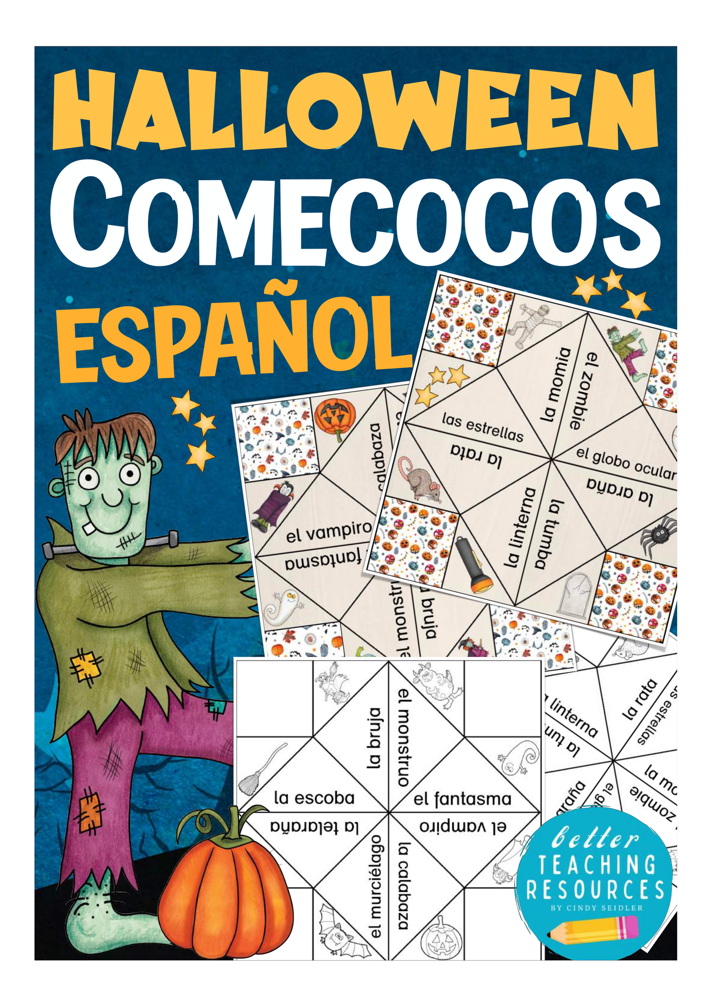 spielzeug spanisch Halloween comecocos Spiel Spanisch – Unterrichtsmaterial im Fach Spanisch