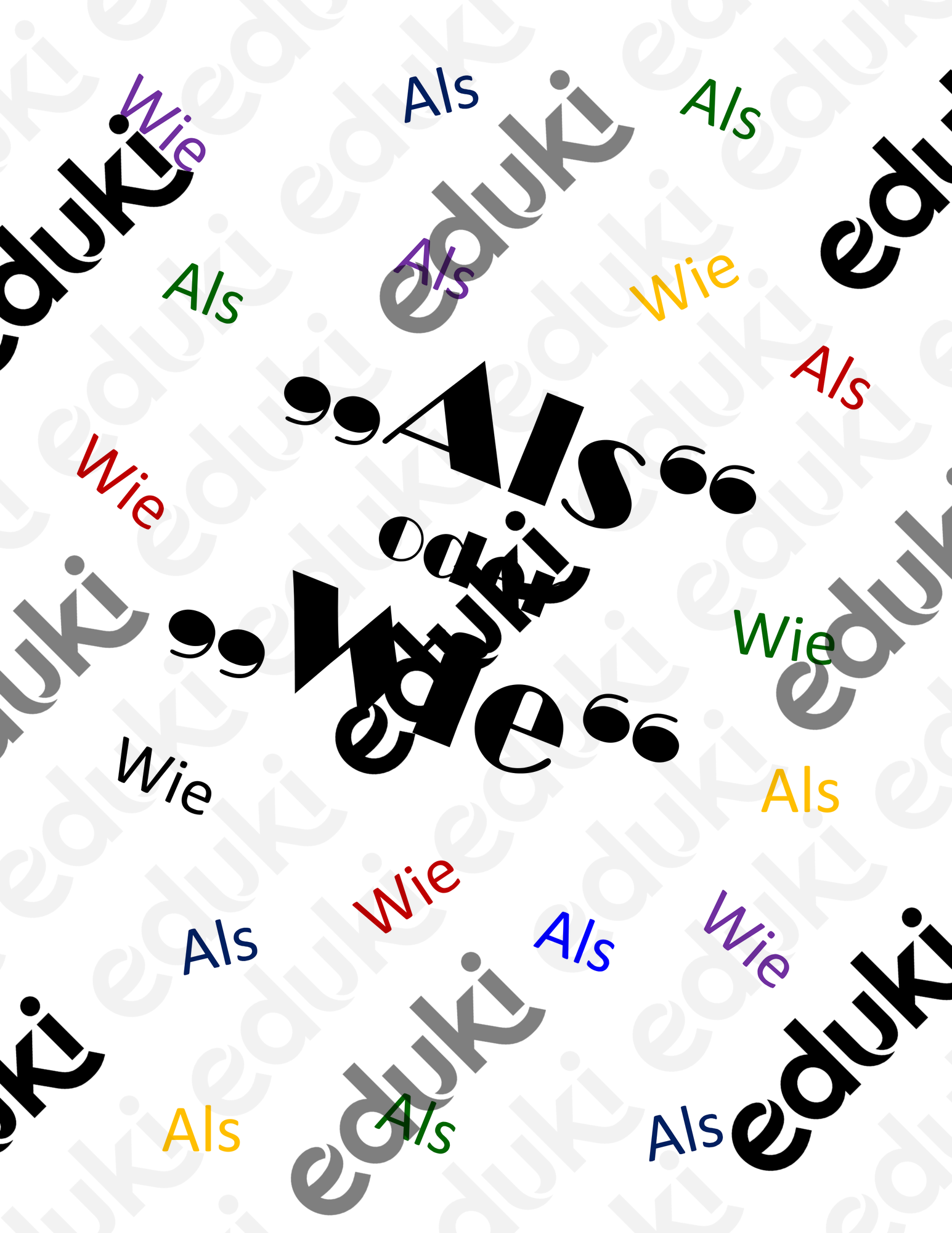 Grammatik - Arbeitsblätter - Vergleichssätze mit ALS oder WIE ...
