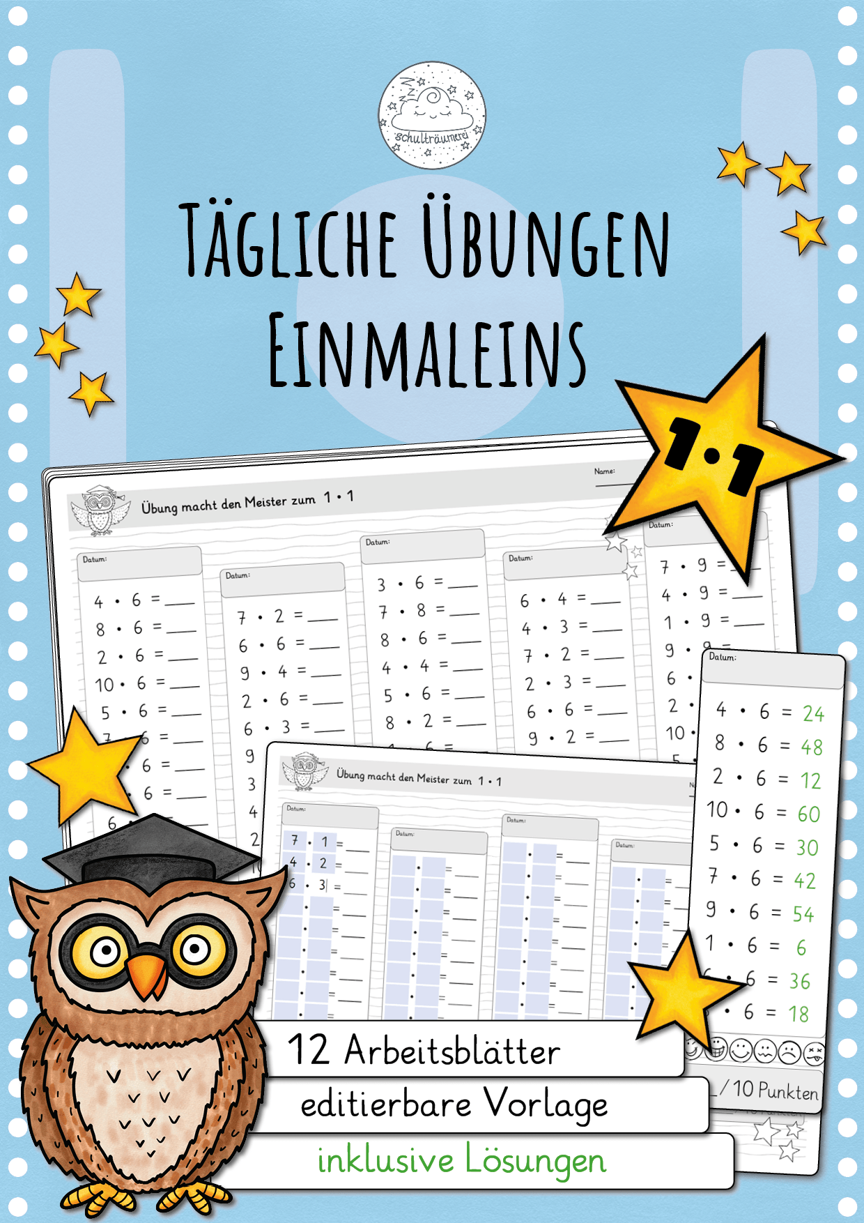 T gliche bung 1x1 I Kleines Einmaleins Unterrichtsmaterial Im Fach T gliche bung 1x1 I Kleines Einmaleins Unterrichtsmaterial Im Fach
