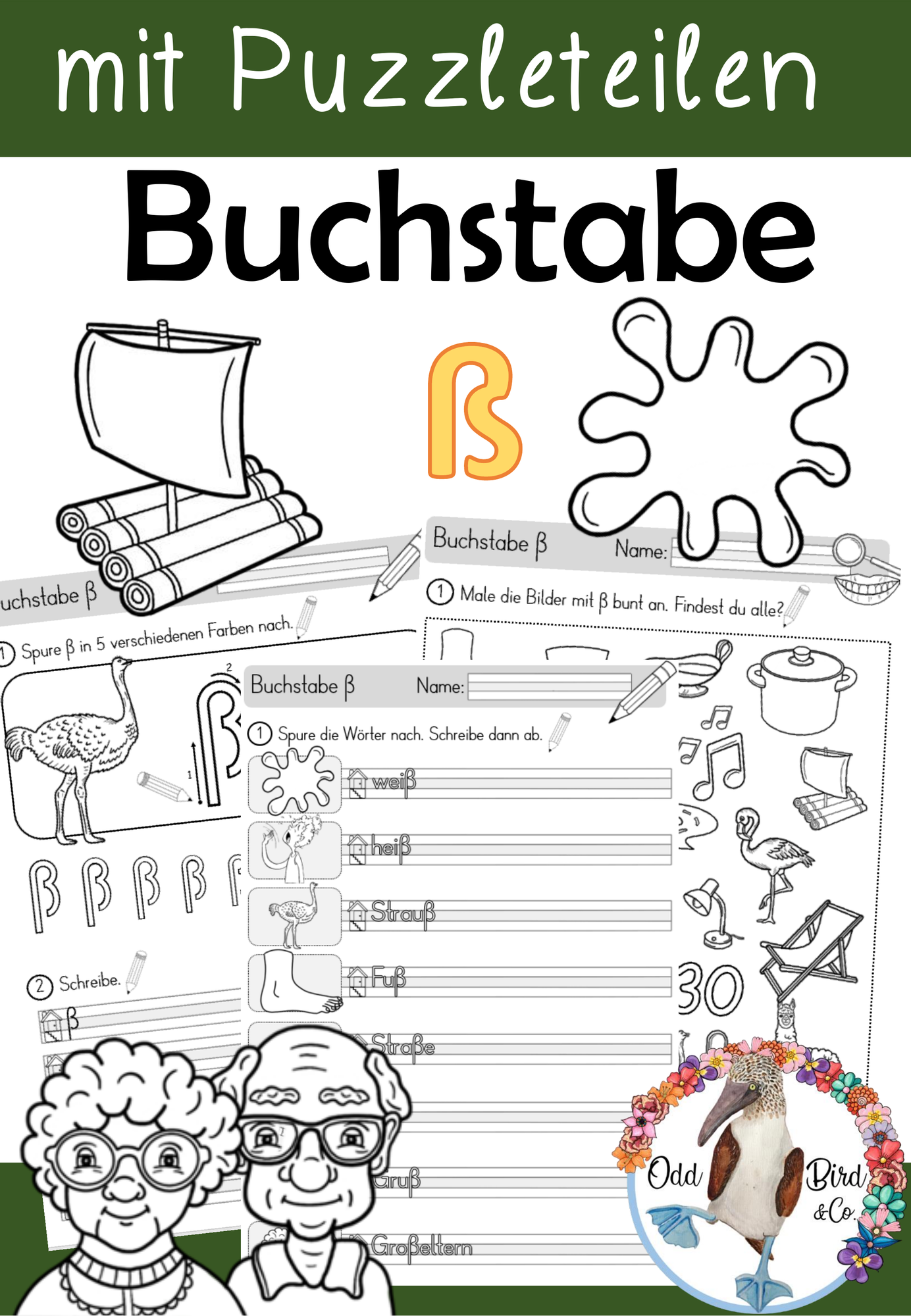 Buchstabe / Laut ß - Arbeitsblätter zur Einführung ...