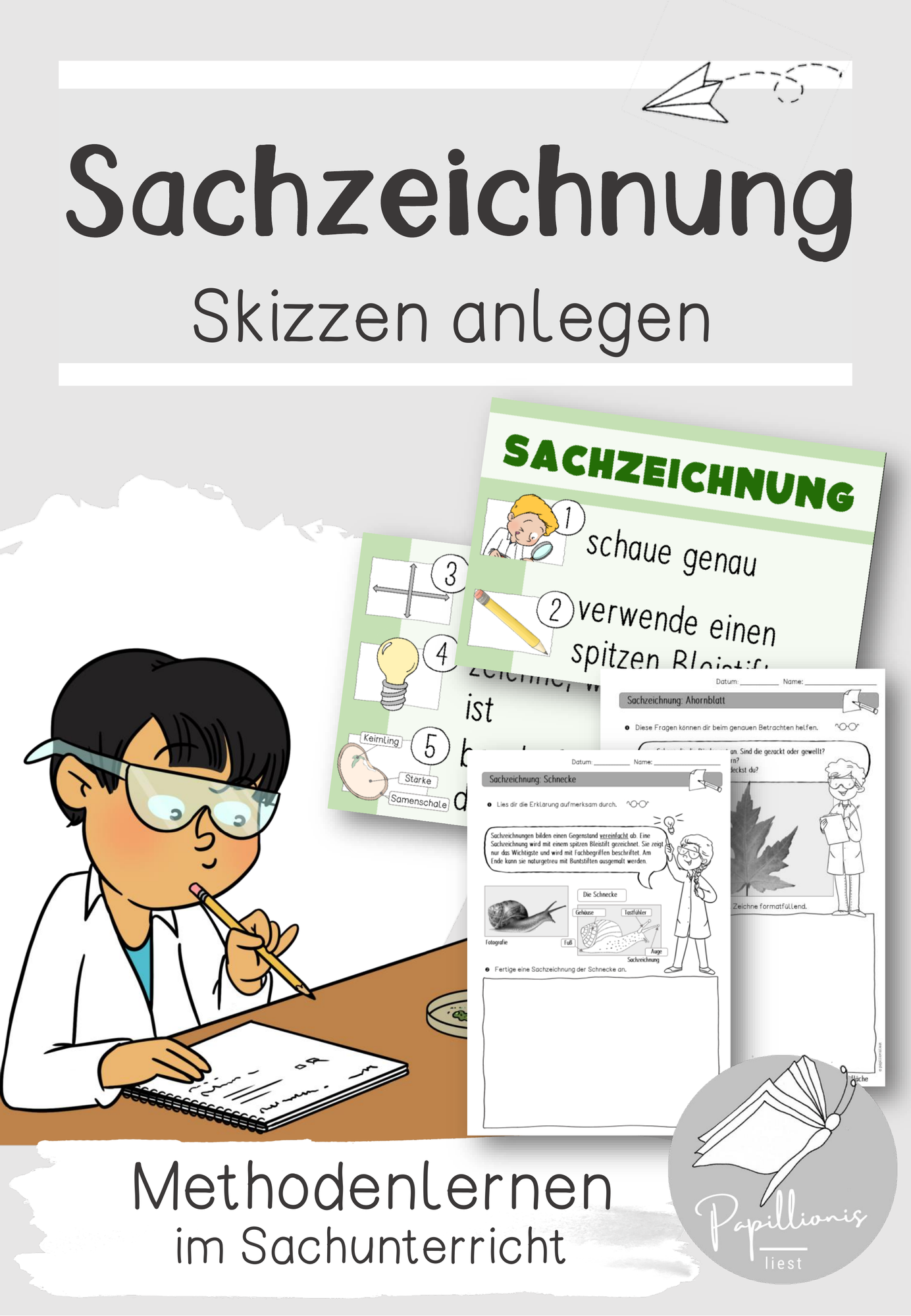 Sachzeichnung | Skizze anlegen | Sachunterricht – Unterrichtsmaterial