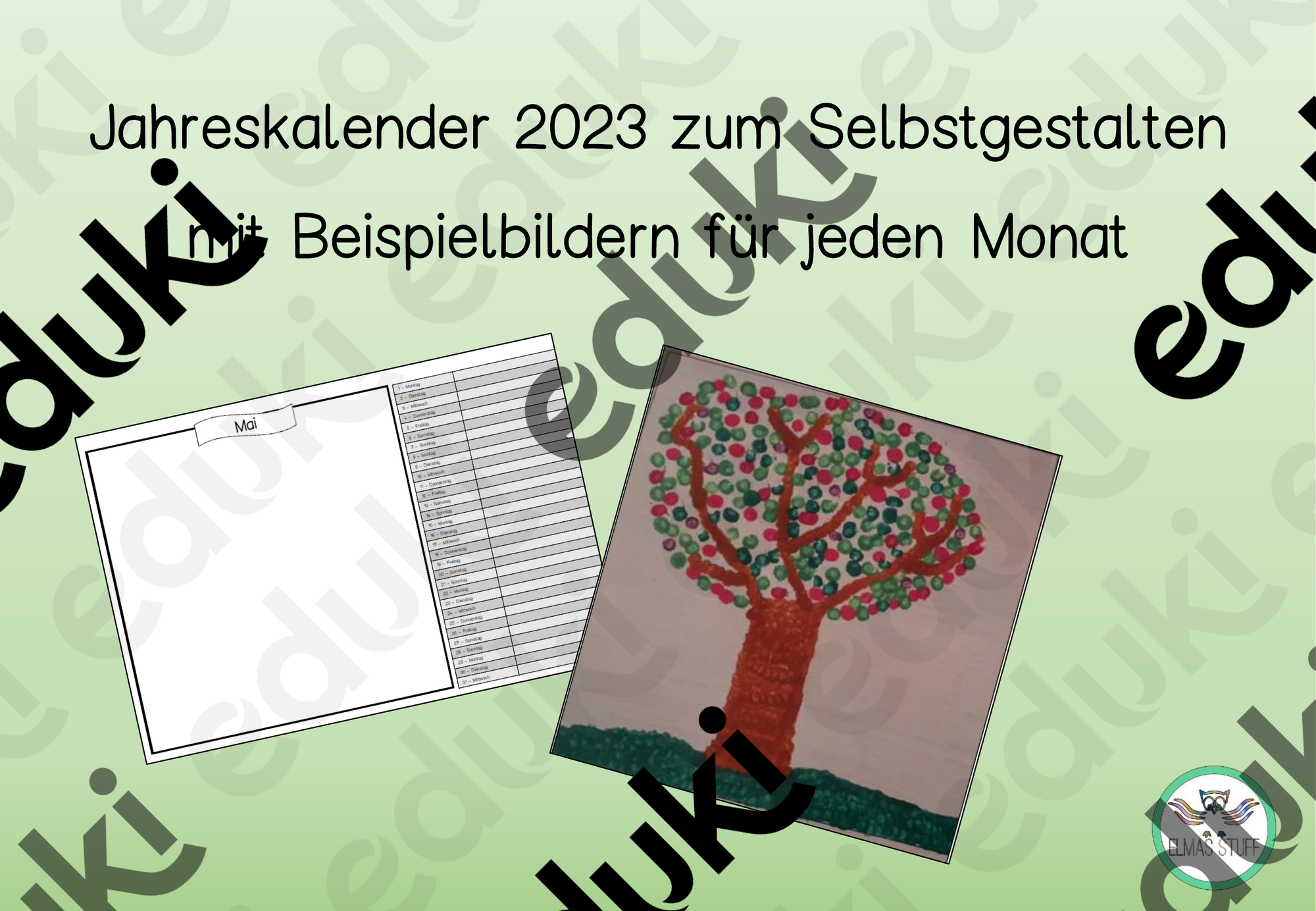 Jahreskalender 2023 – Unterrichtsmaterial im Fach Fachübergreifendes