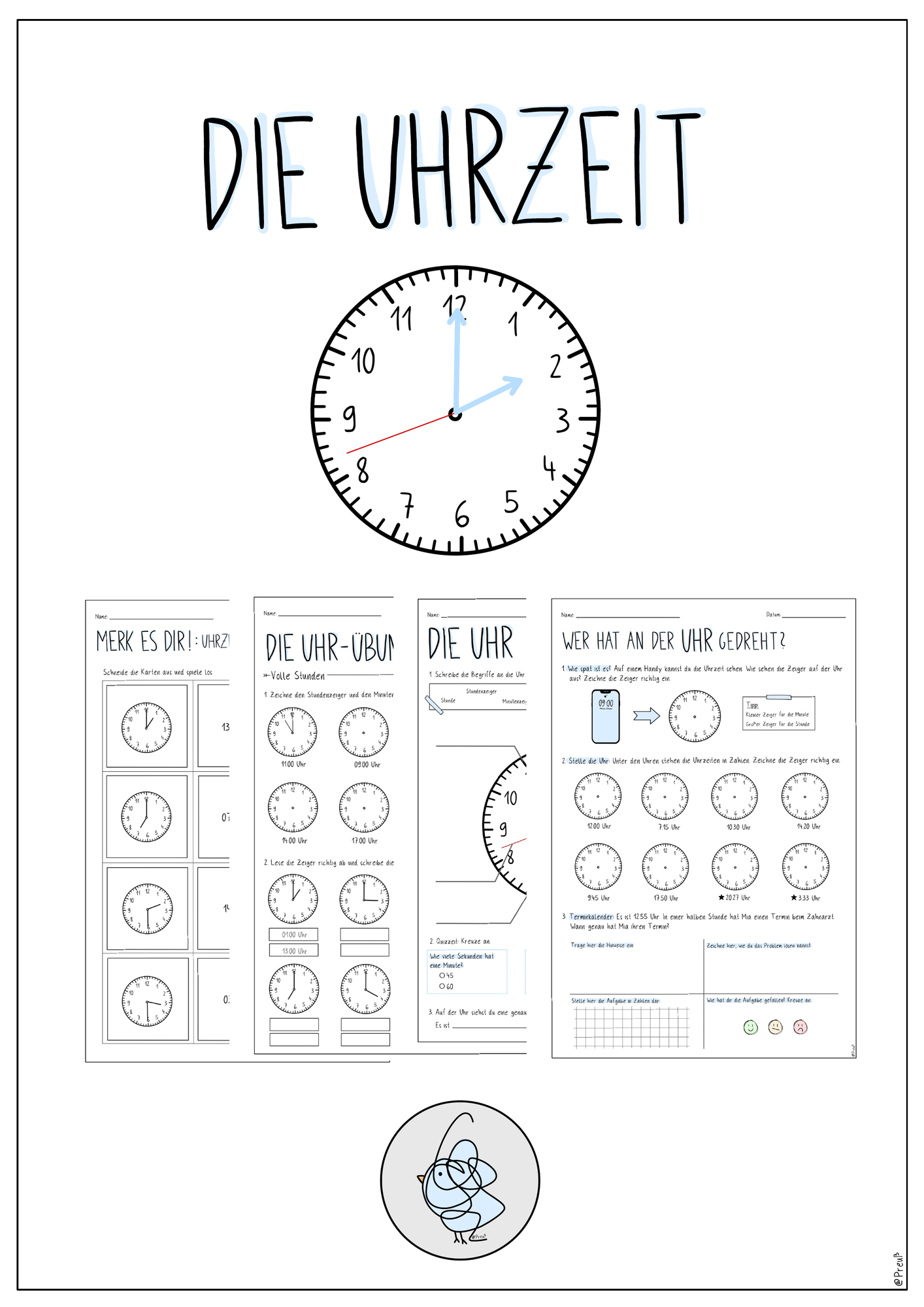 Uhrzeit Lernen Genaue Uhrzeit Sekundengenau Die Uhrzeit Einführung