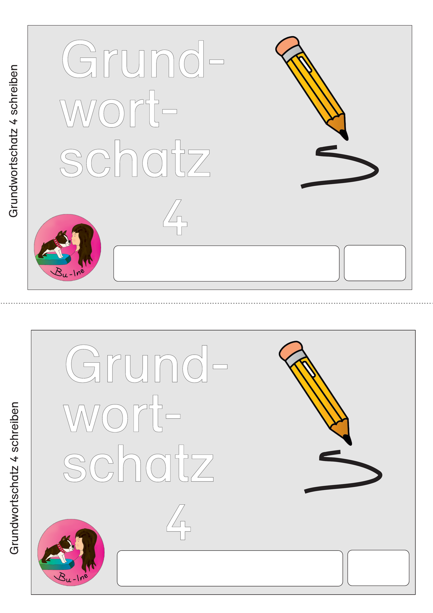 Grundwortschatz der 4. Klasse schreiben – Unterrichtsmaterial im Fach