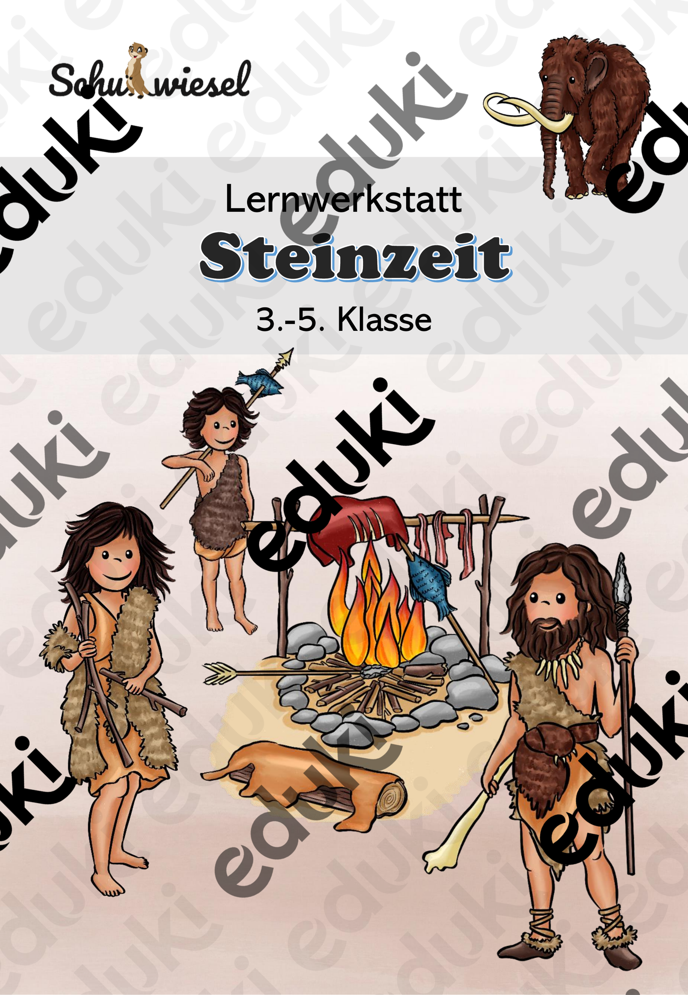 steinzeit spielzeug Arbeitsheft Steinzeit 3.-5. Klasse – Unterrichtsmaterial im Fach