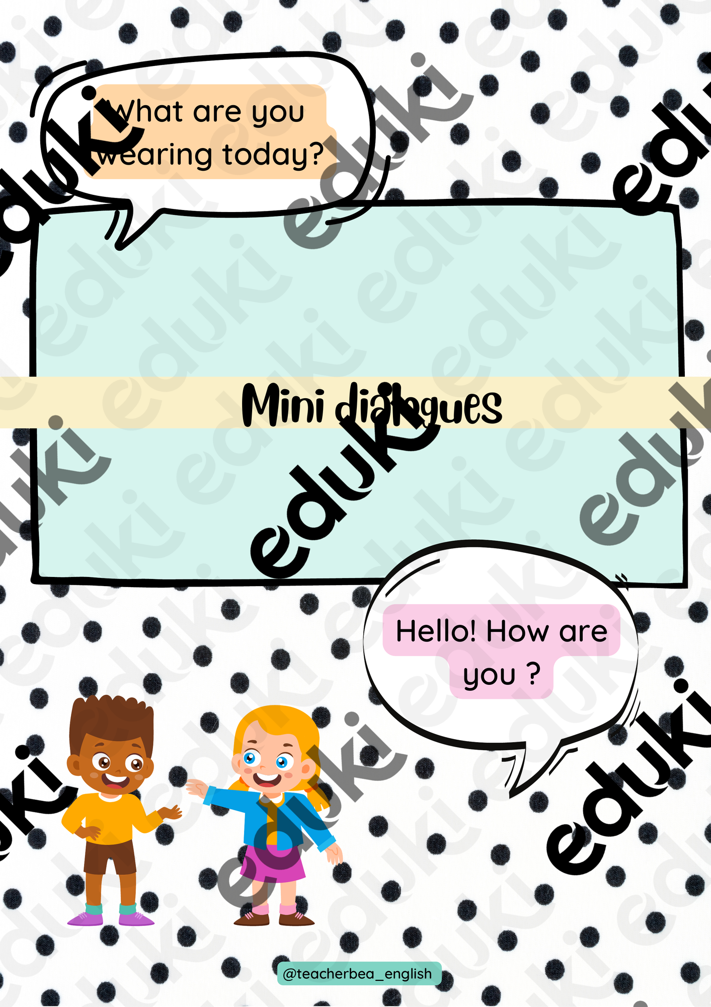 Mini dialogues imprenta - material de la siguiente asignatura Inglés ...
