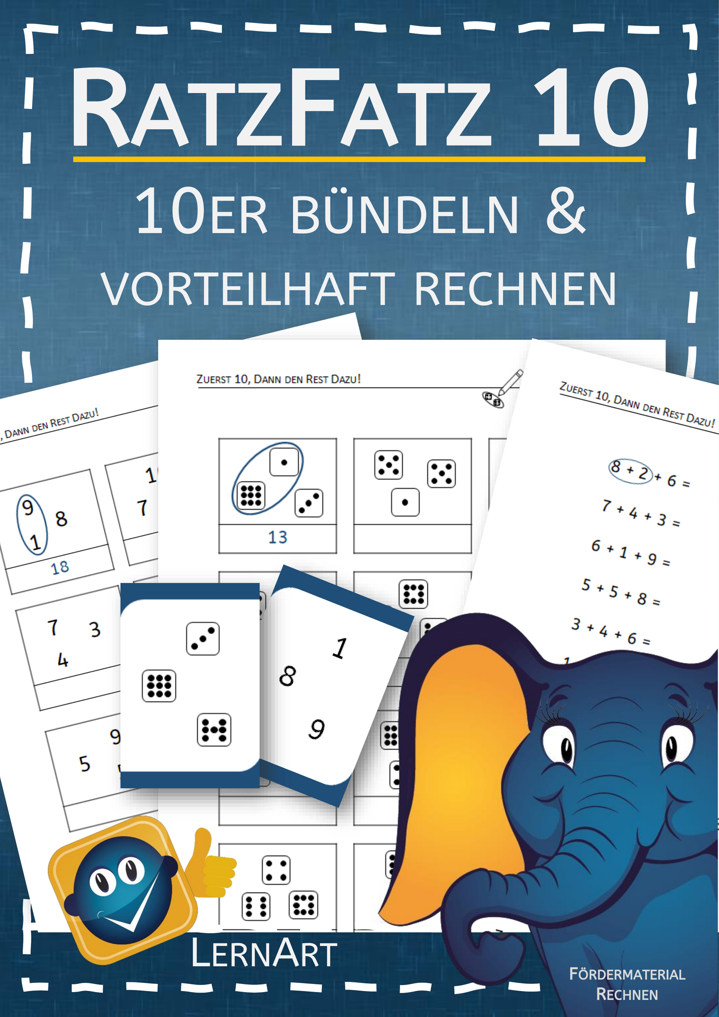 Ratzfatz 10 - Zehner bündeln und vorteilhaft rechnen