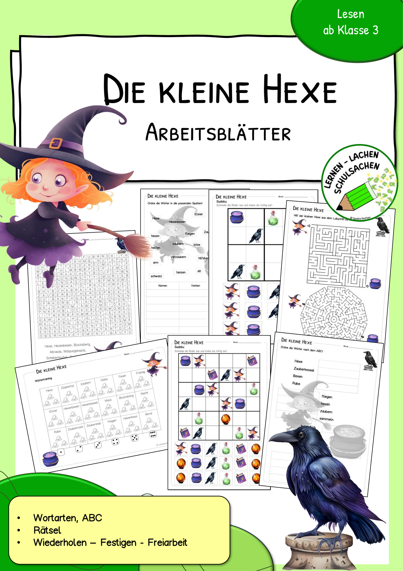 Die Kleine Hexe Arbeitsbl tter Unterrichtsmaterial In Den F chern die-kleine-hexe-arbeitsbl-tter-unterrichtsmaterial-in-den-f-chern