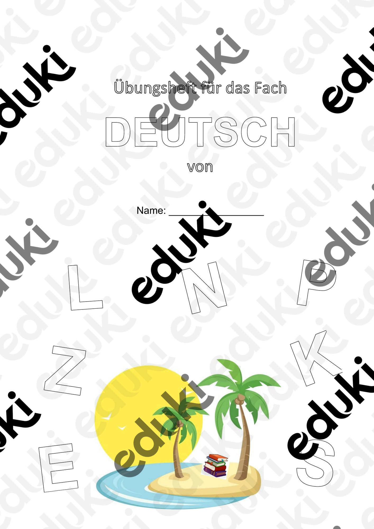 Deckblatt_ Deutsch – Unterrichtsmaterial im Fach Deutsch