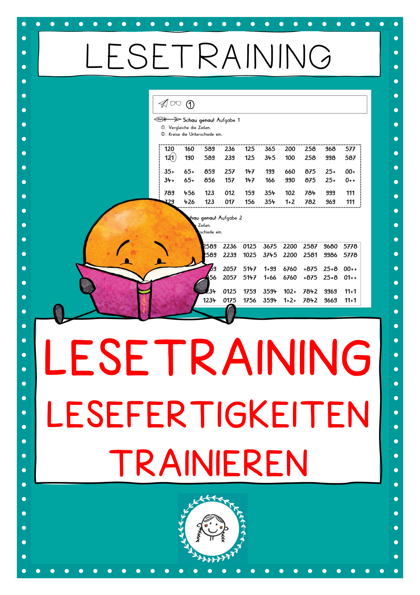 Lesetraining zur Steigerung der Lesefertigkeit – Unterrichtsmaterial in