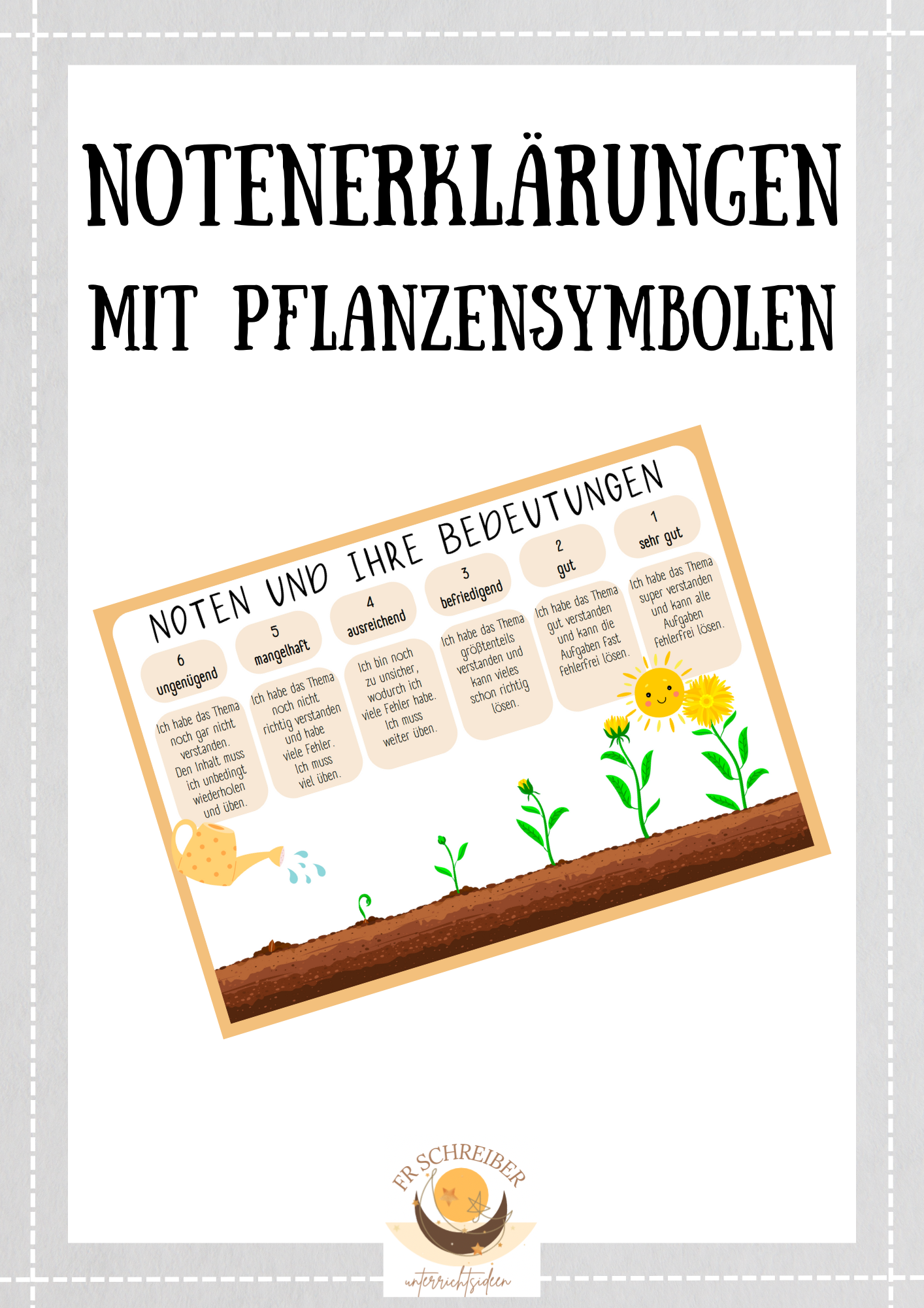 Notenerklrungen mit Pflanzensymbolen Unterrichtsmaterial im Fach Fachbergreifendes Notenerklrungen mit Pflanzensymbolen Unterrichtsmaterial im Fach Fachbergreifendes