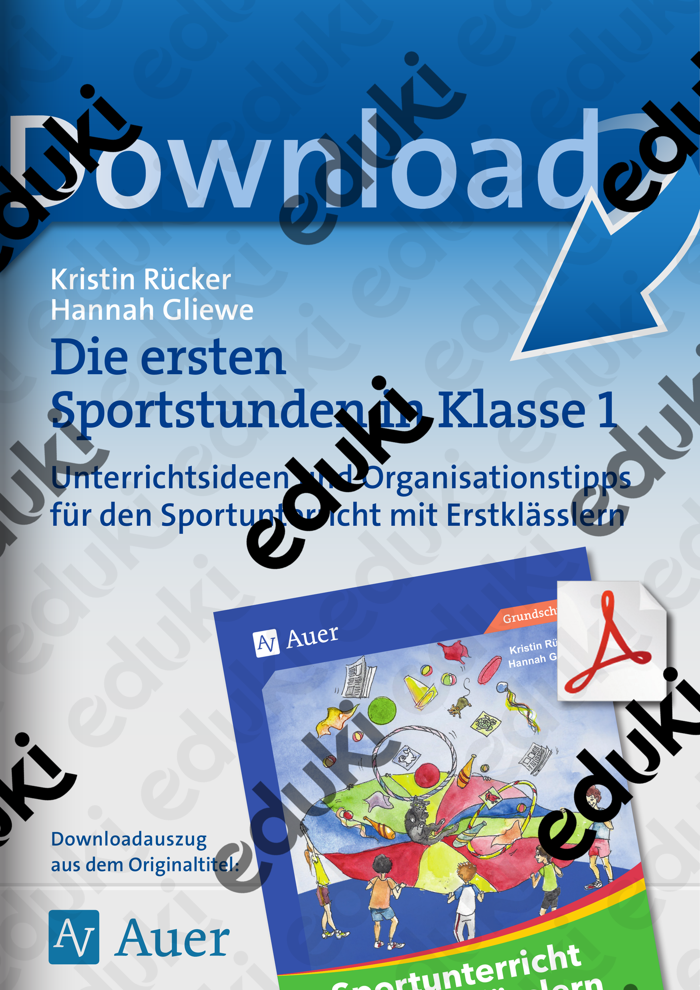 Die ersten Sportstunden in Klasse 1 – Unterrichtsmaterial im Fach Sport