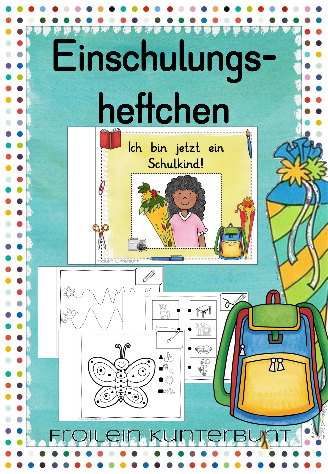 Einschulungsheftchen – Unterrichtsmaterial in den Fächern Deutsch