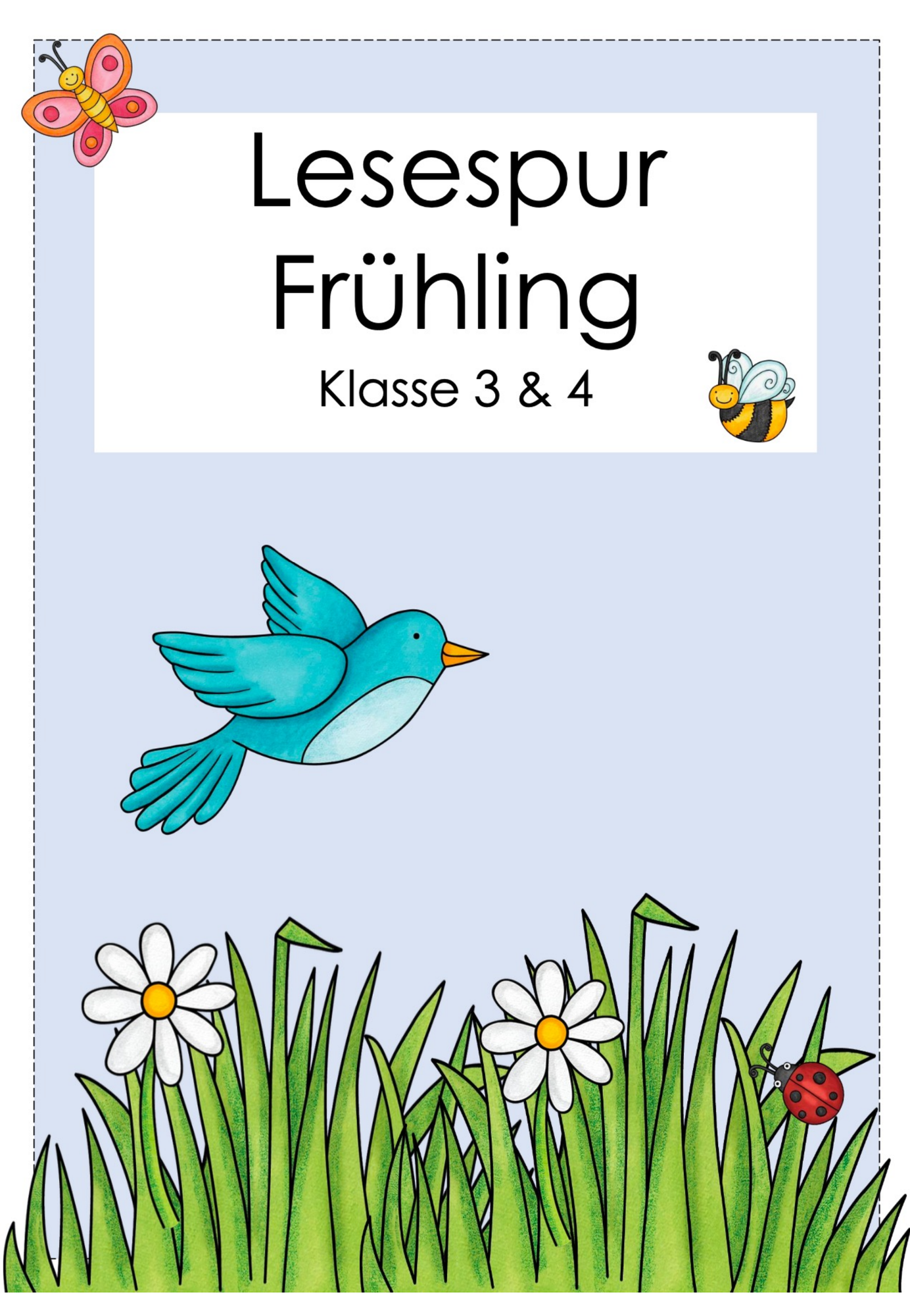 Lesespur Frühling - Klasse 3 & 4 – Unterrichtsmaterial im Fach Deutsch