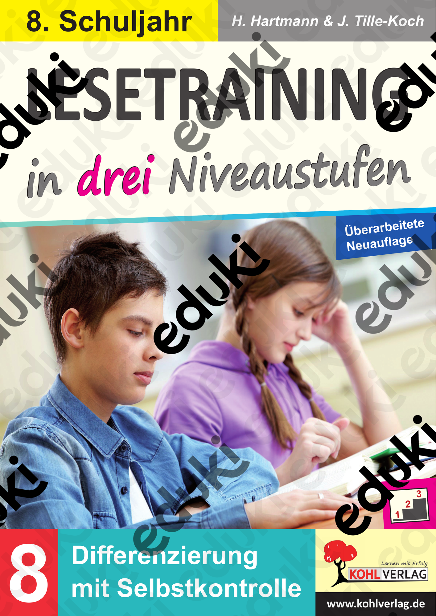 Lesetraining in drei Niveaustufen Klasse 8 – Sinnerfassendes Lesen