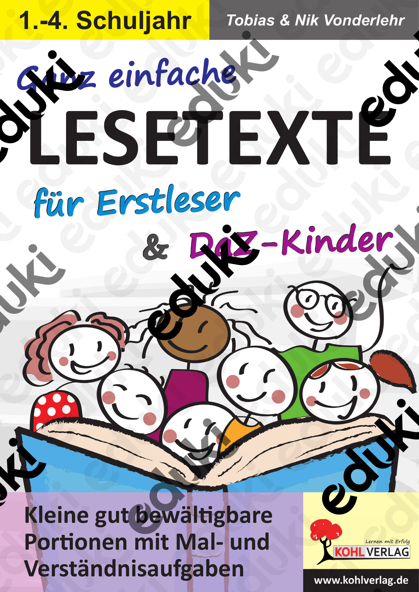 Ganz einfache Lesetexte für Erstleser und DaZ-Kinder | Leseverständnis