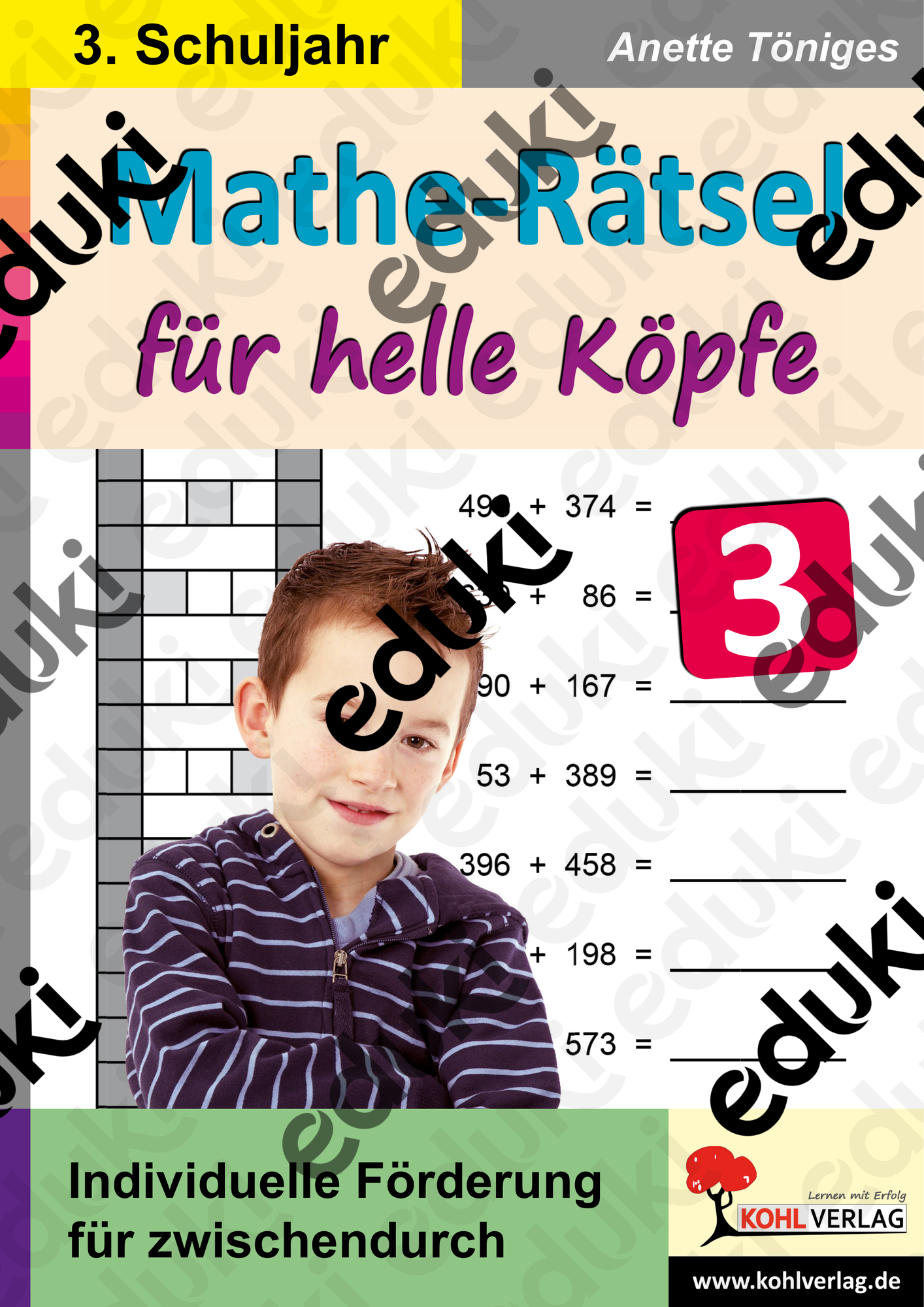 Mathe-Rätsel für helle Köpfe - Klasse 3 – Unterrichtsmaterial im Fach