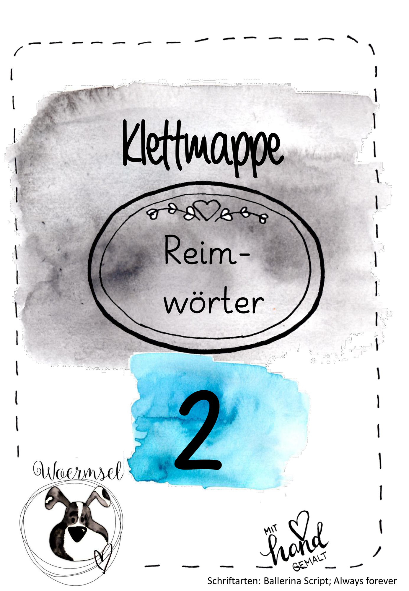 Klettmappe Reimwörter 2 – Unterrichtsmaterial im Fach Deutsch