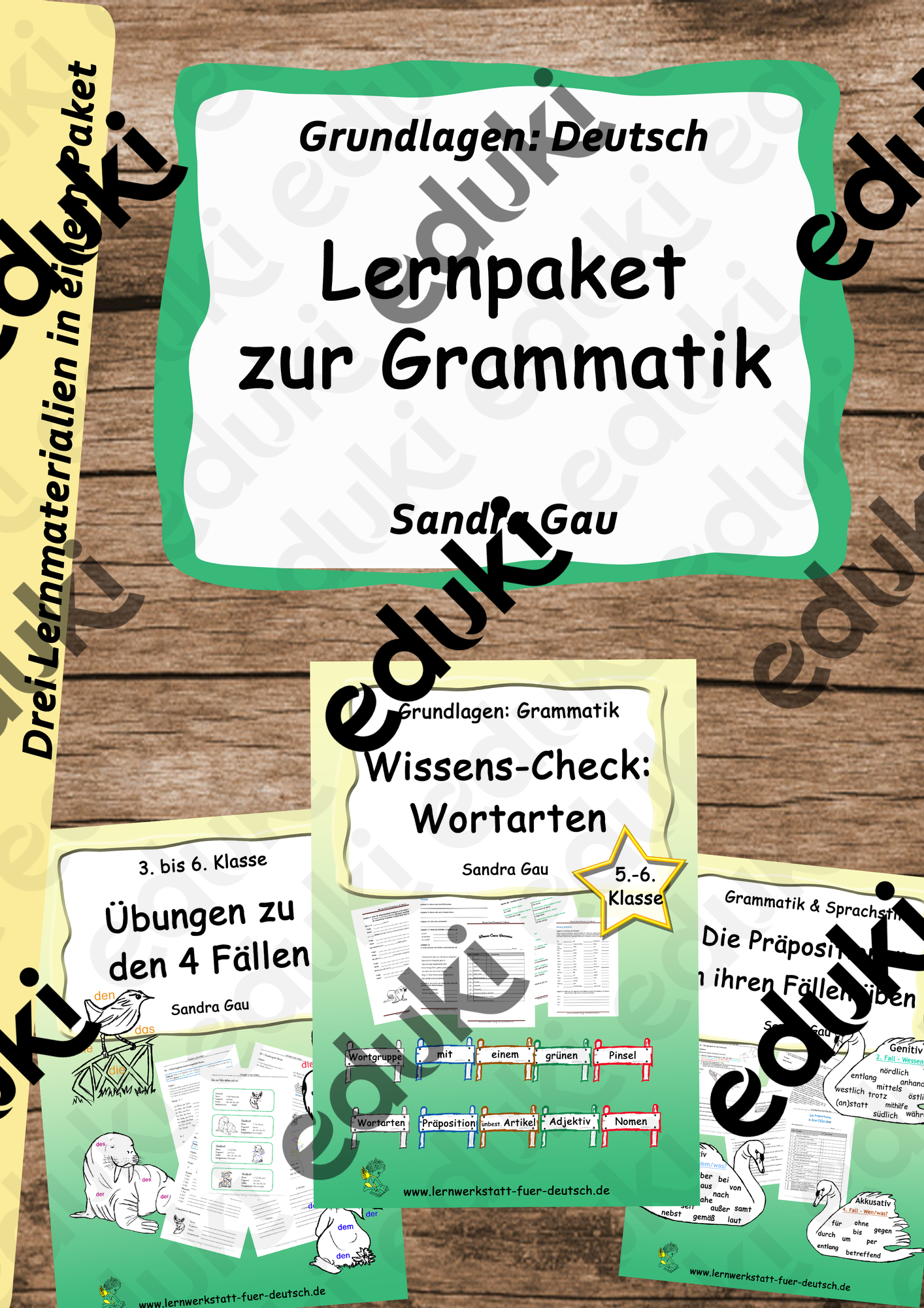 Lernpaket zur Grammatik – Unterrichtsmaterial im Fach Deutsch