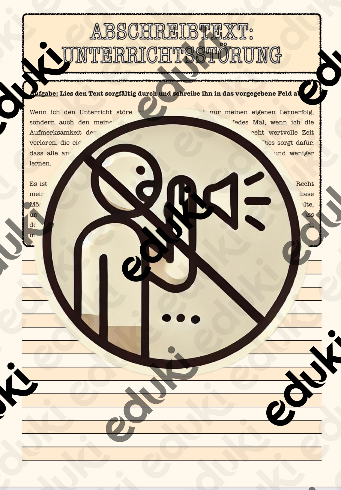 Abschreibtext Unterrichtsst rung Inklusive Reflexion abschreibtext-unterrichtsst-rung-inklusive-reflexion