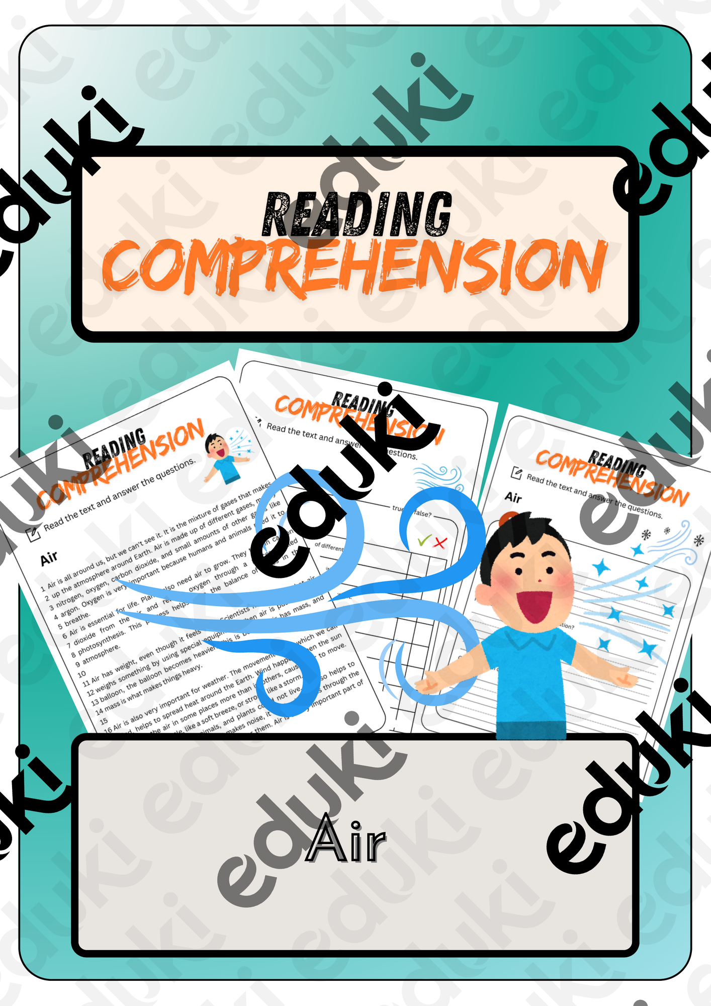 Reading Comprehension - Air + Solutions – Unterrichtsmaterial im Fach ...