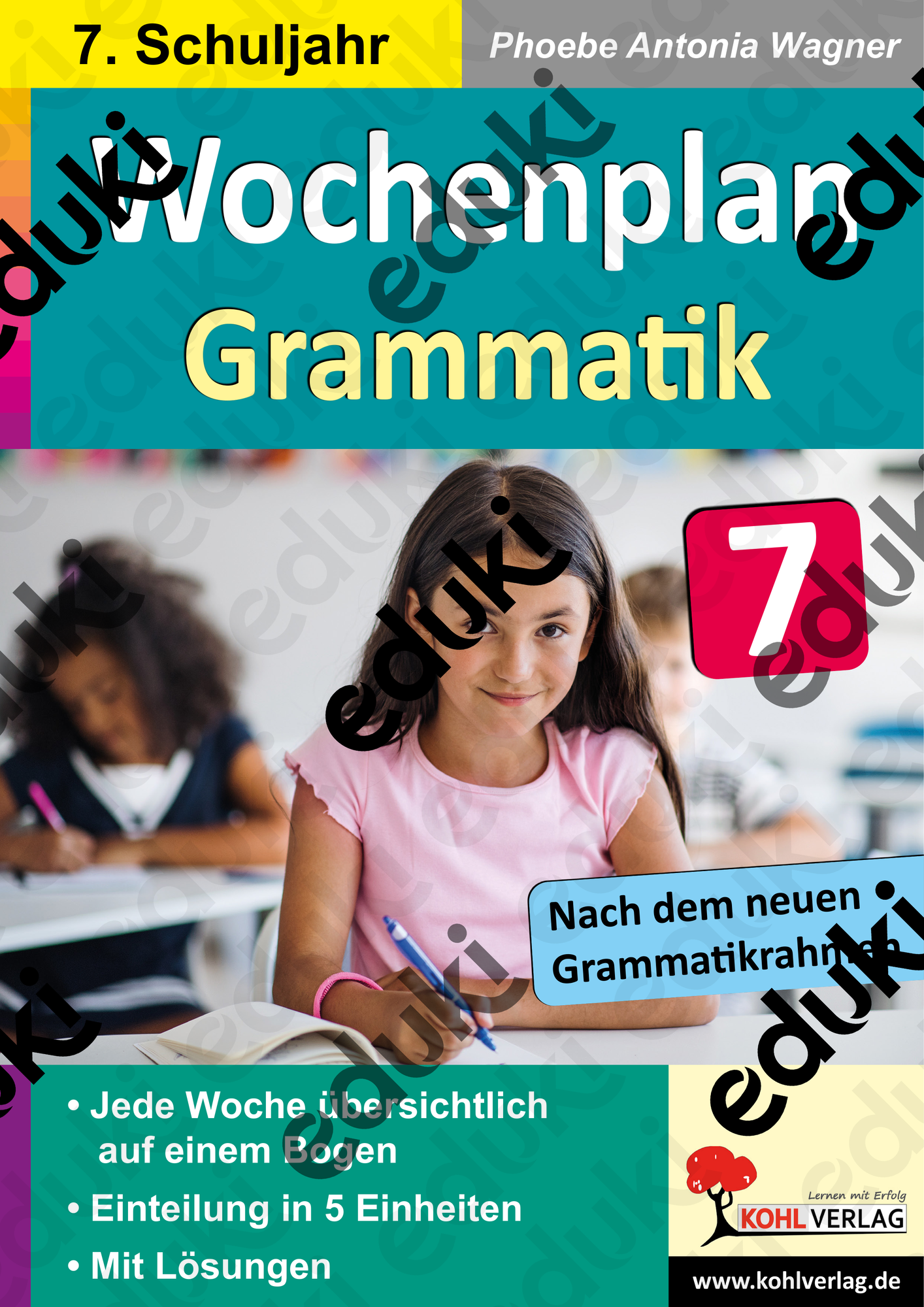 Wochenplan Grammatik Klasse 7 | Verb, Nomen, Artikel, Pronomen, Adverb