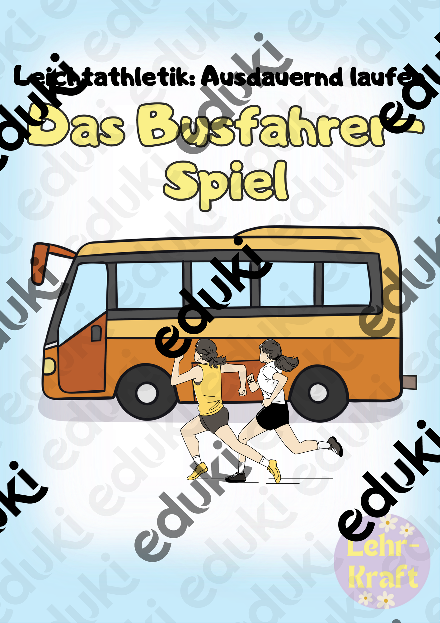 busfahrer spiel Leichtathletik: Ausdauernd laufen (Busfahrer-Spiel