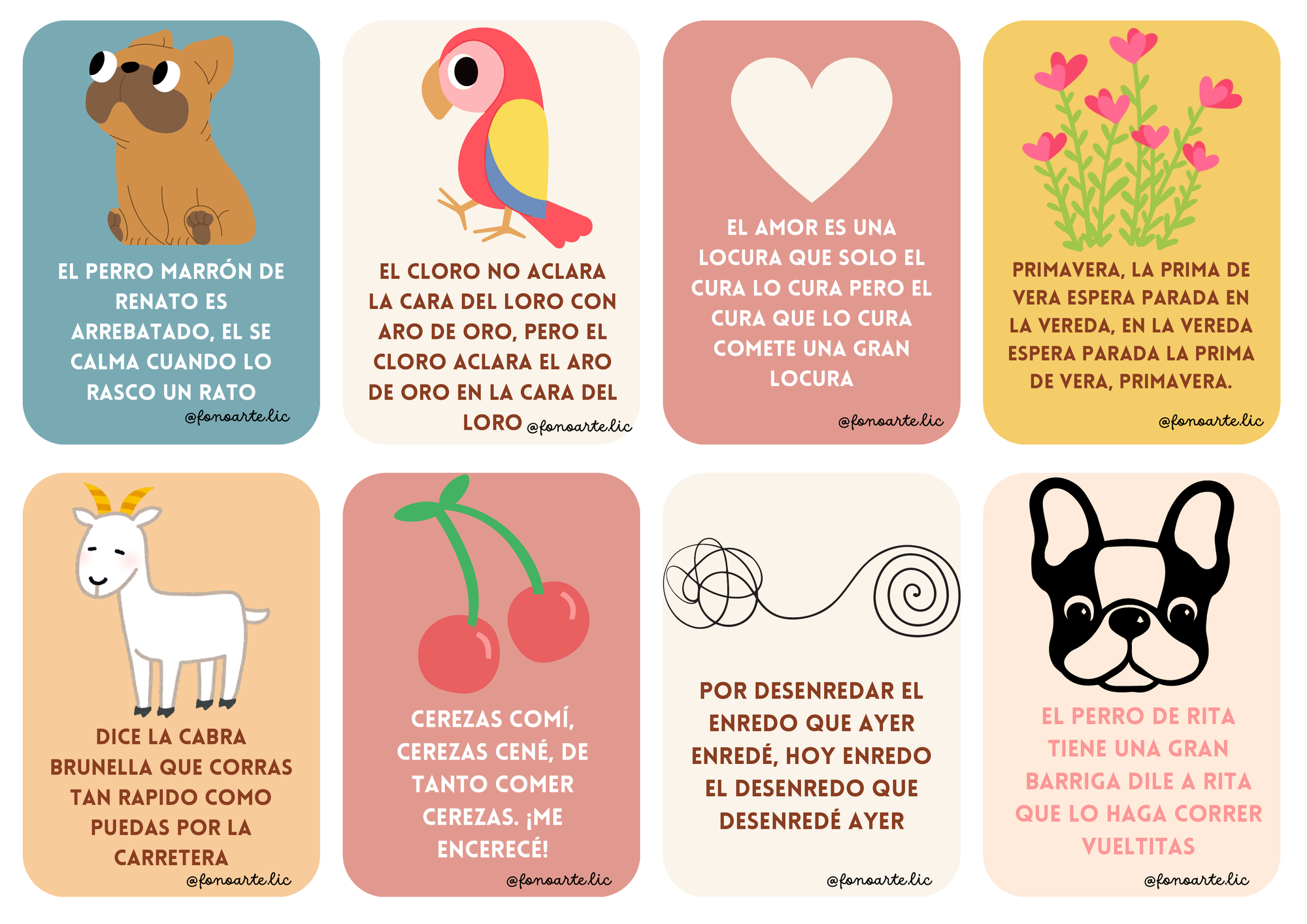 TRABALENGUAS CON R-RR FONOARTE - material de la siguiente asignatura ...