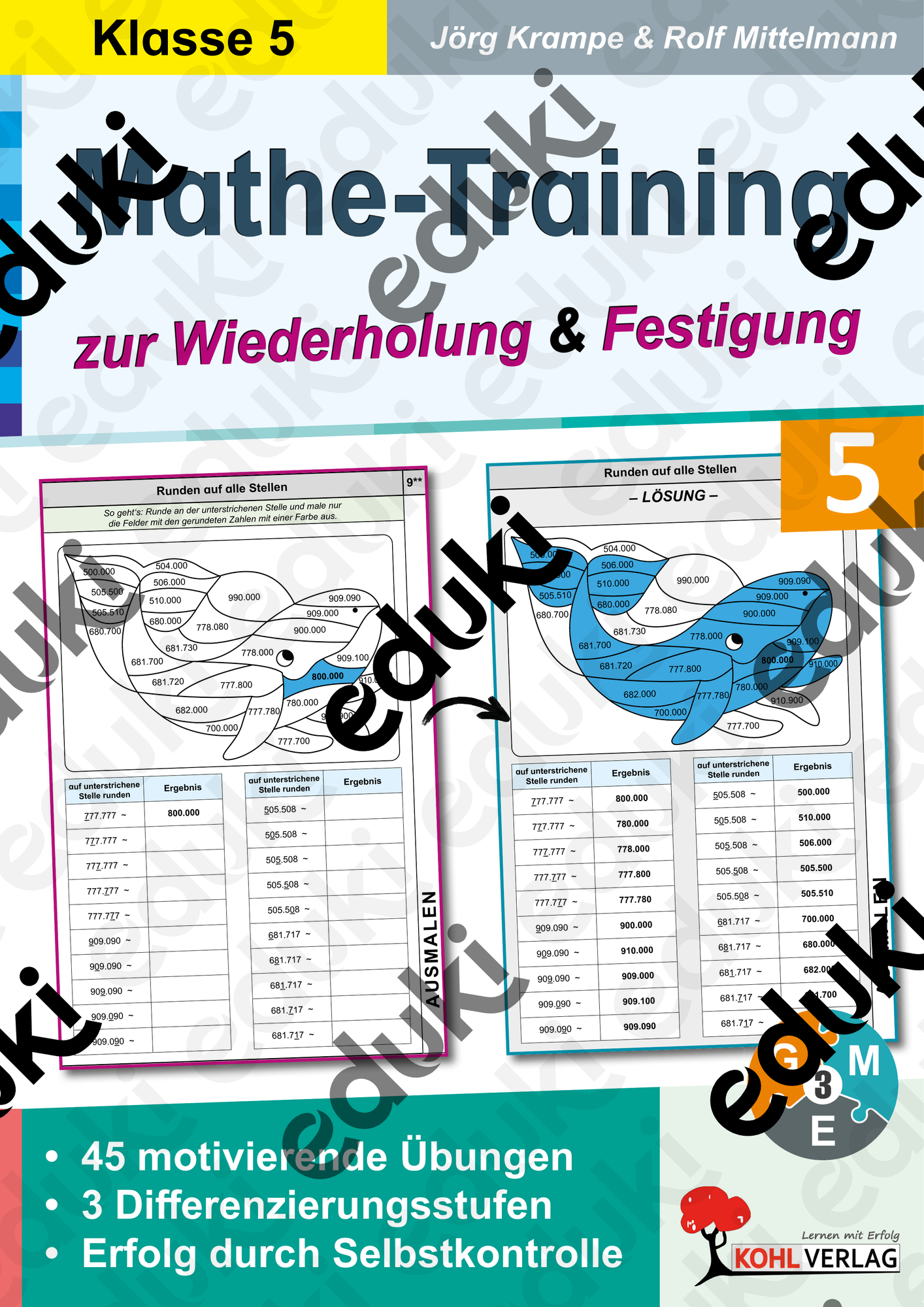 Mathe-Training zur Wiederholung und Festigung Klasse 5 | 45