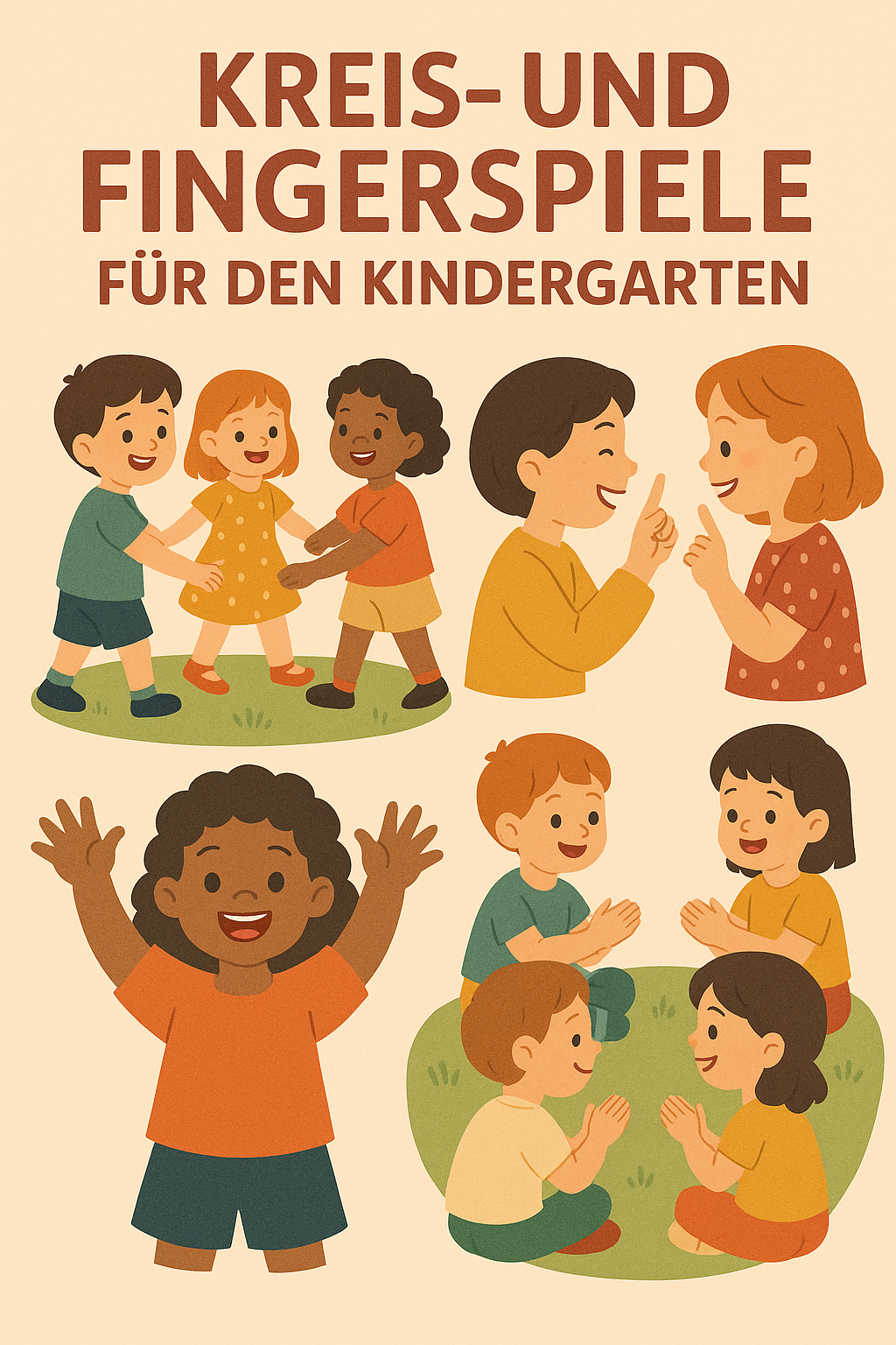 Fingerspiele und Kreisspiele für den Kindergarten – Unterrichtsmaterial
