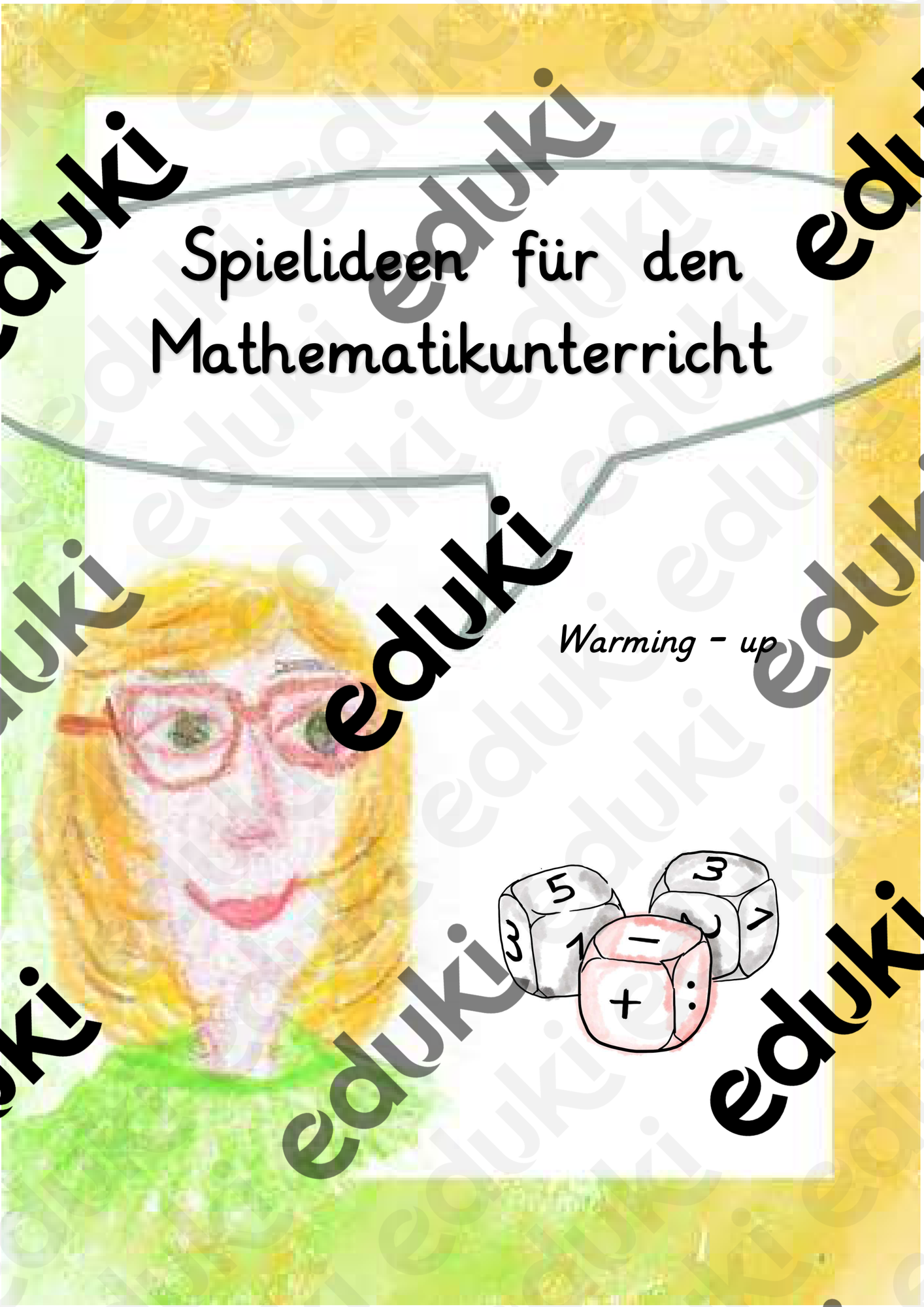 Warming up Spiele für den Mathematikunterricht – Unterrichtsmaterial im