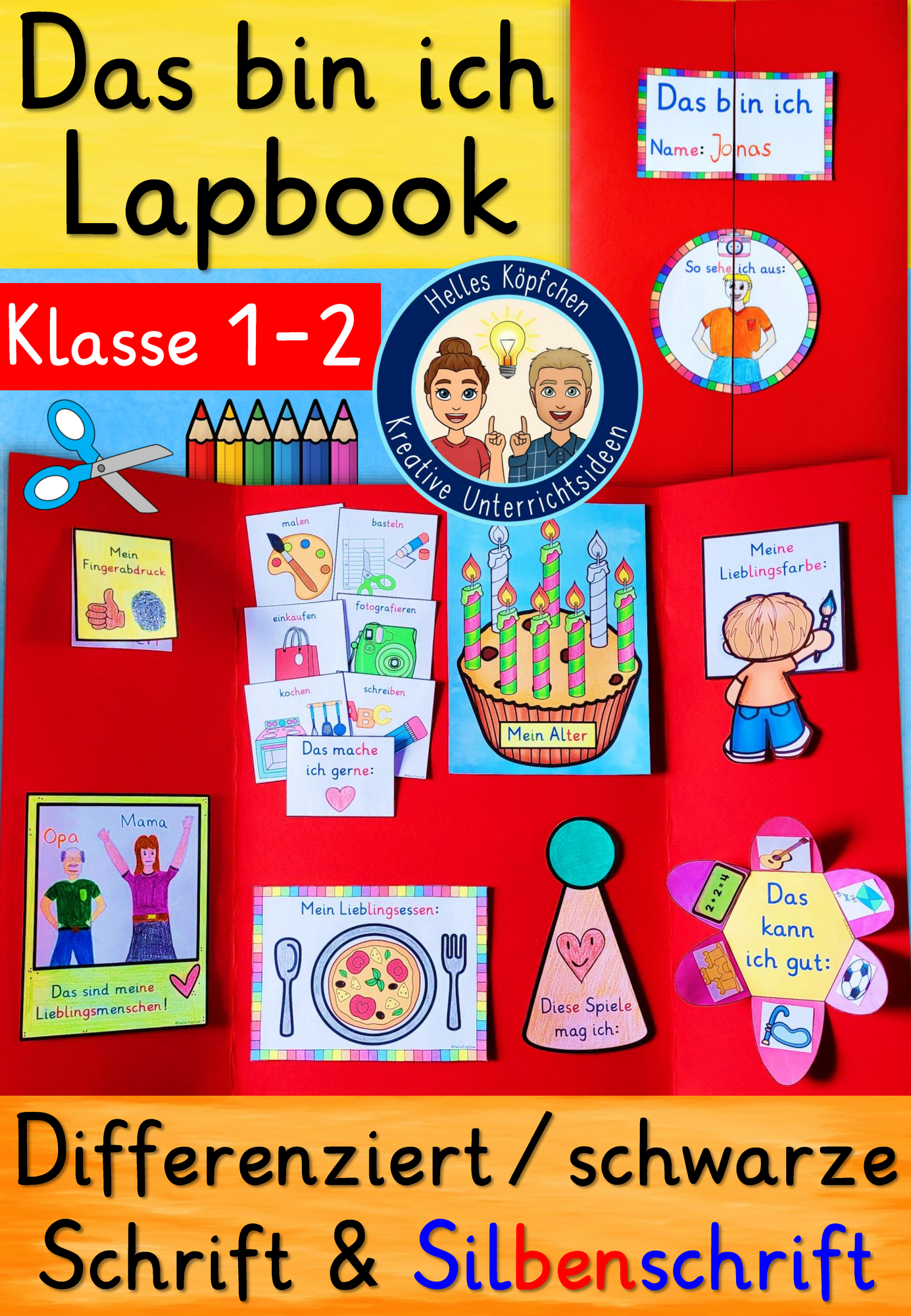 Das Bin Ich Klasse 1 2 LAPBOOK Ethik Sachunterricht das-bin-ich-klasse-1-2-lapbook-ethik-sachunterricht
