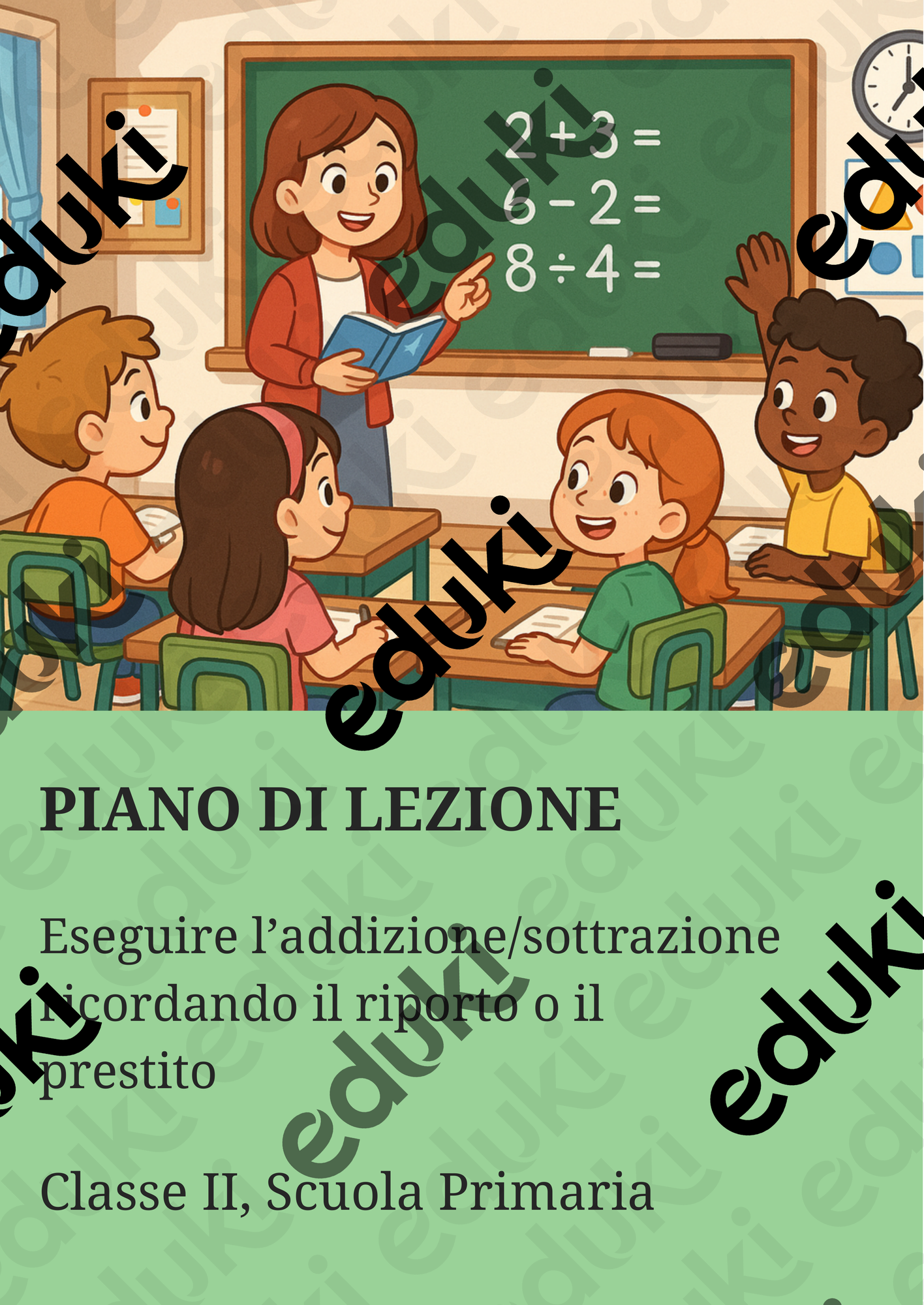 addizioni e sottrazioni classe prima