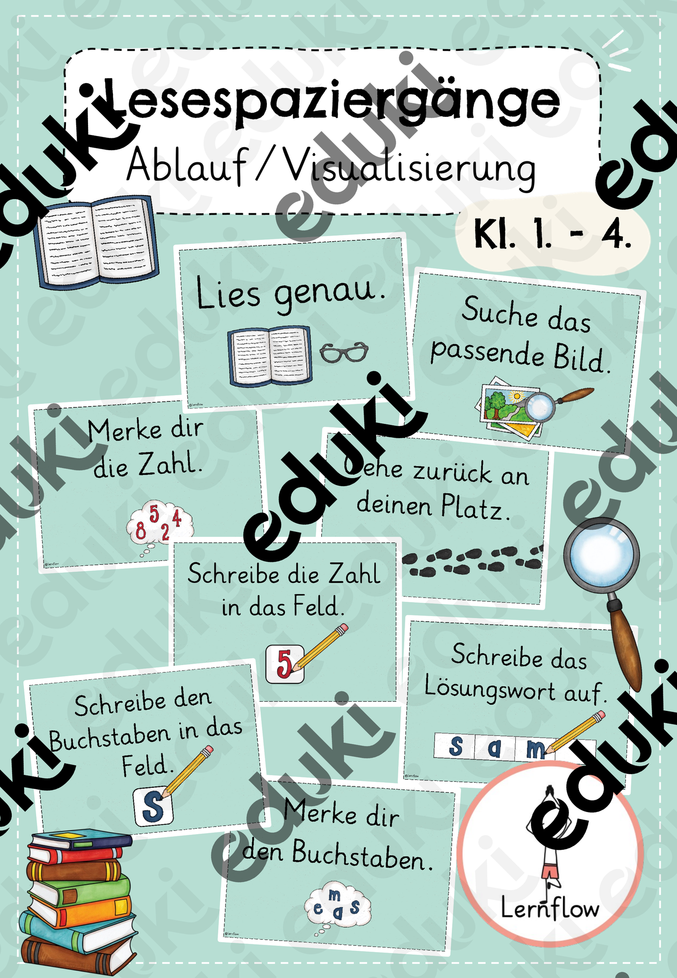 Lesespaziergang | Ablauf, Visualisierung – Unterrichtsmaterial in den ...