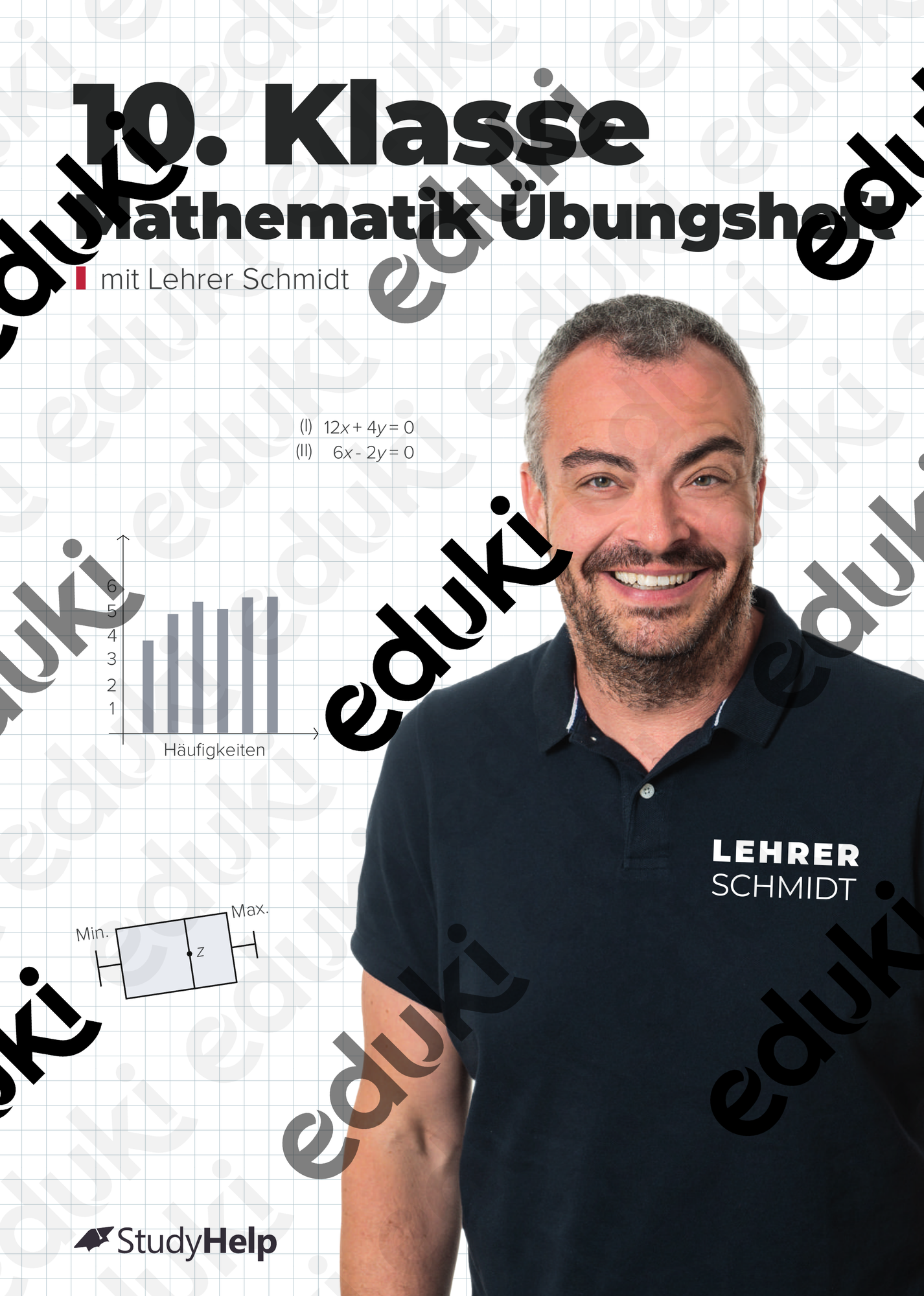 Mathe 10. Klasse Übungsheft inkl. Lösungen & Lernvideos von Lehrer