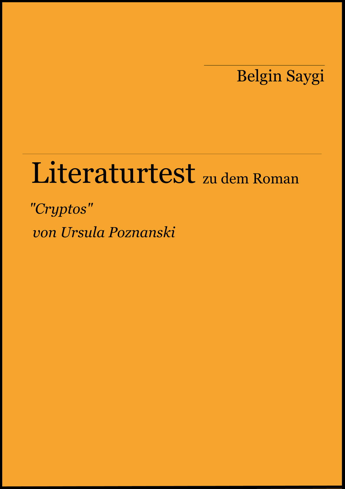 Literaturtest zu 