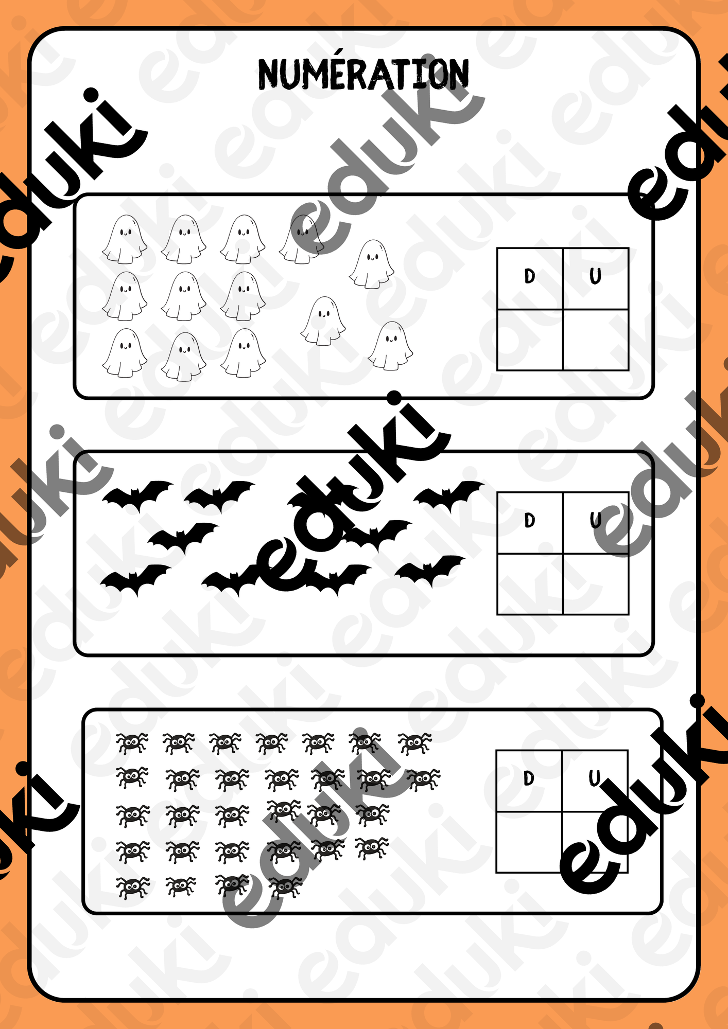 Exercices de numération Automne - Ressource pédagogique pour ton cours ...