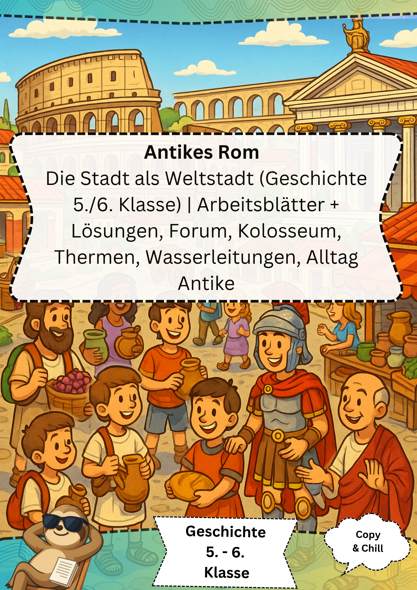 Antikes Rom – Geschichte 5./6. Klasse – Unterrichtsmaterial im Fach