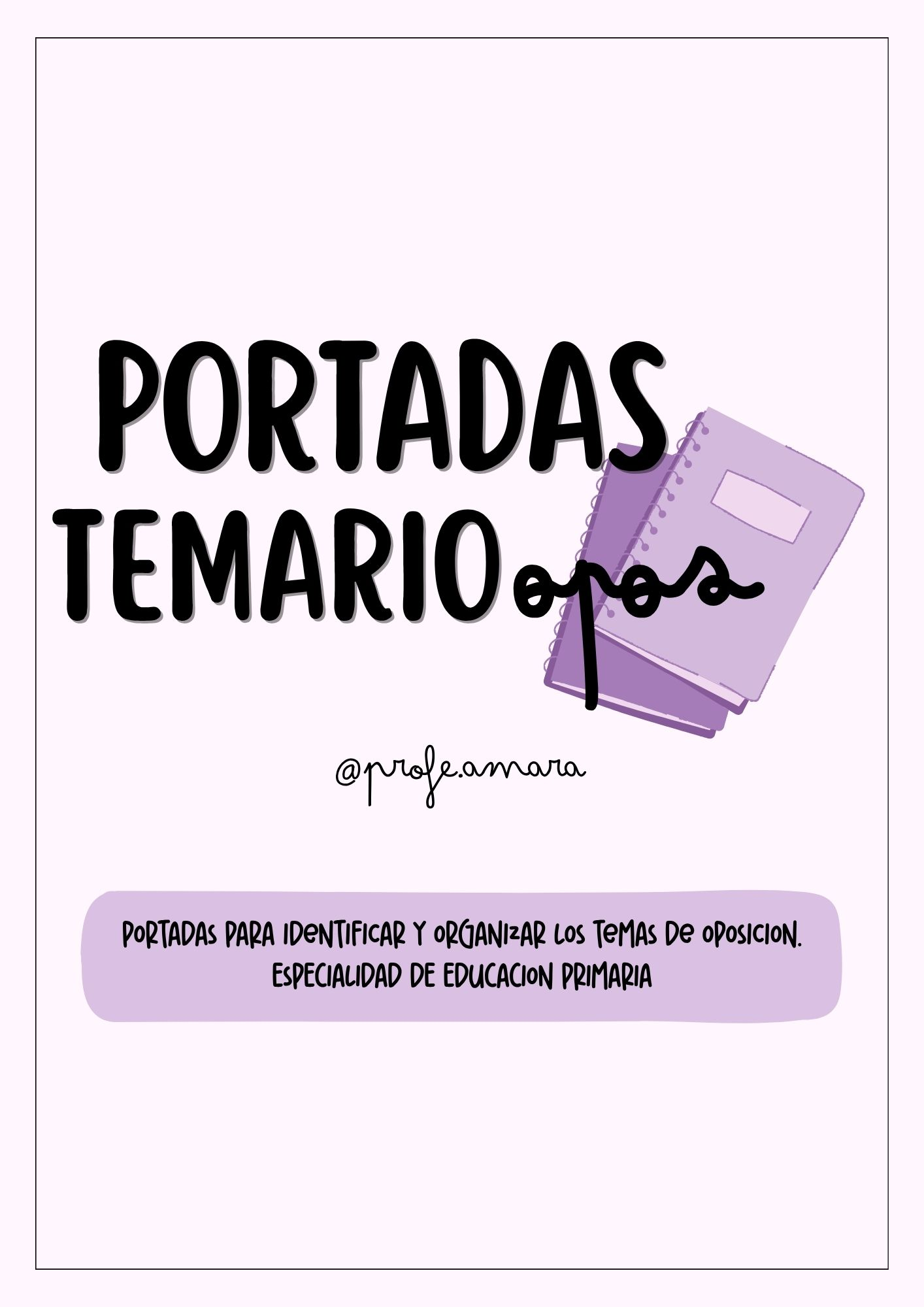 PORTADAS TEMARIO OPOSICIONES - material de la siguiente asignatura ...
