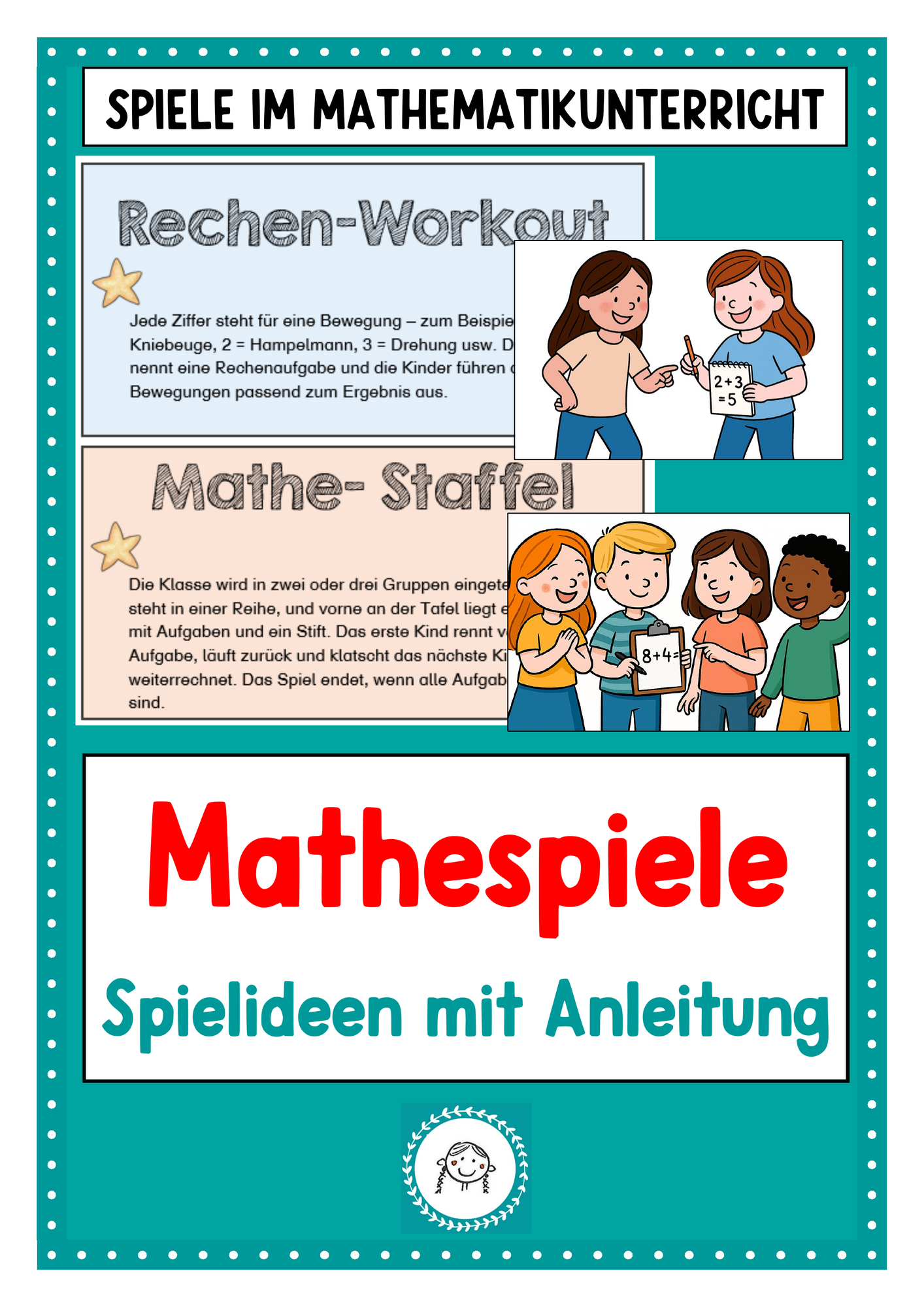 Mathespiele für Zwischendurch. Material zum Mathe-Lernband Baden