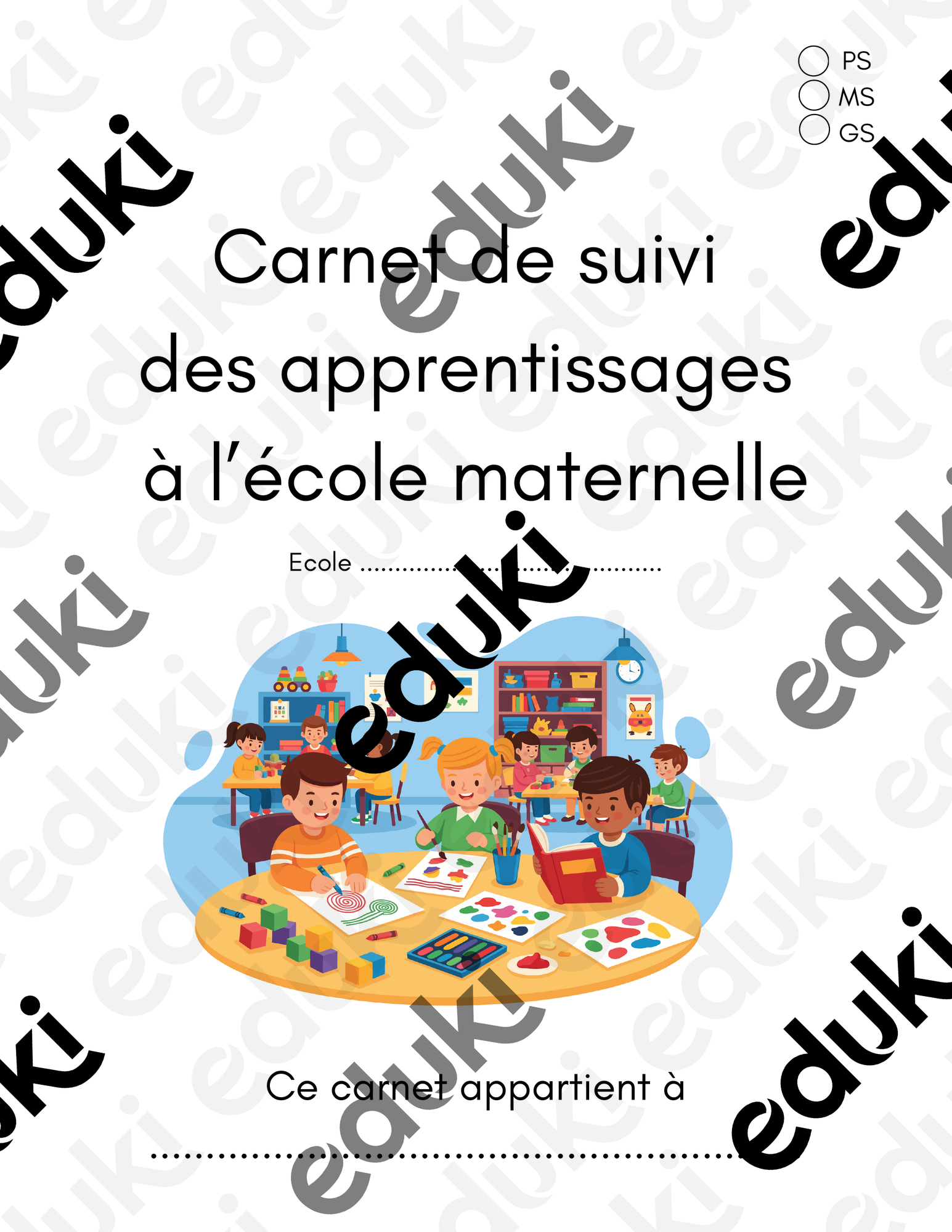 Carnet De Suivi Des Apprentissages En Maternelle Nouveaux Programmes 