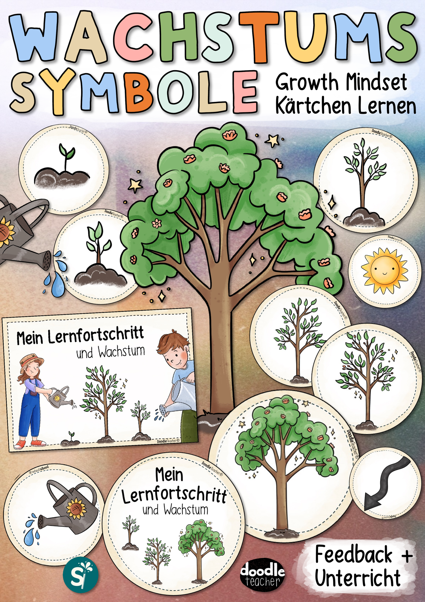 Lernwachstum Visualisieren Baum Wachstumsdenken Growth Mindset lernwachstum-visualisieren-baum-wachstumsdenken-growth-mindset