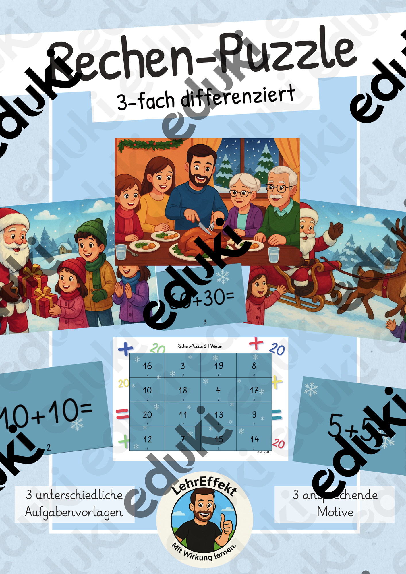 rechen-puzzle-winter-klasse-1-und-2-differenziert