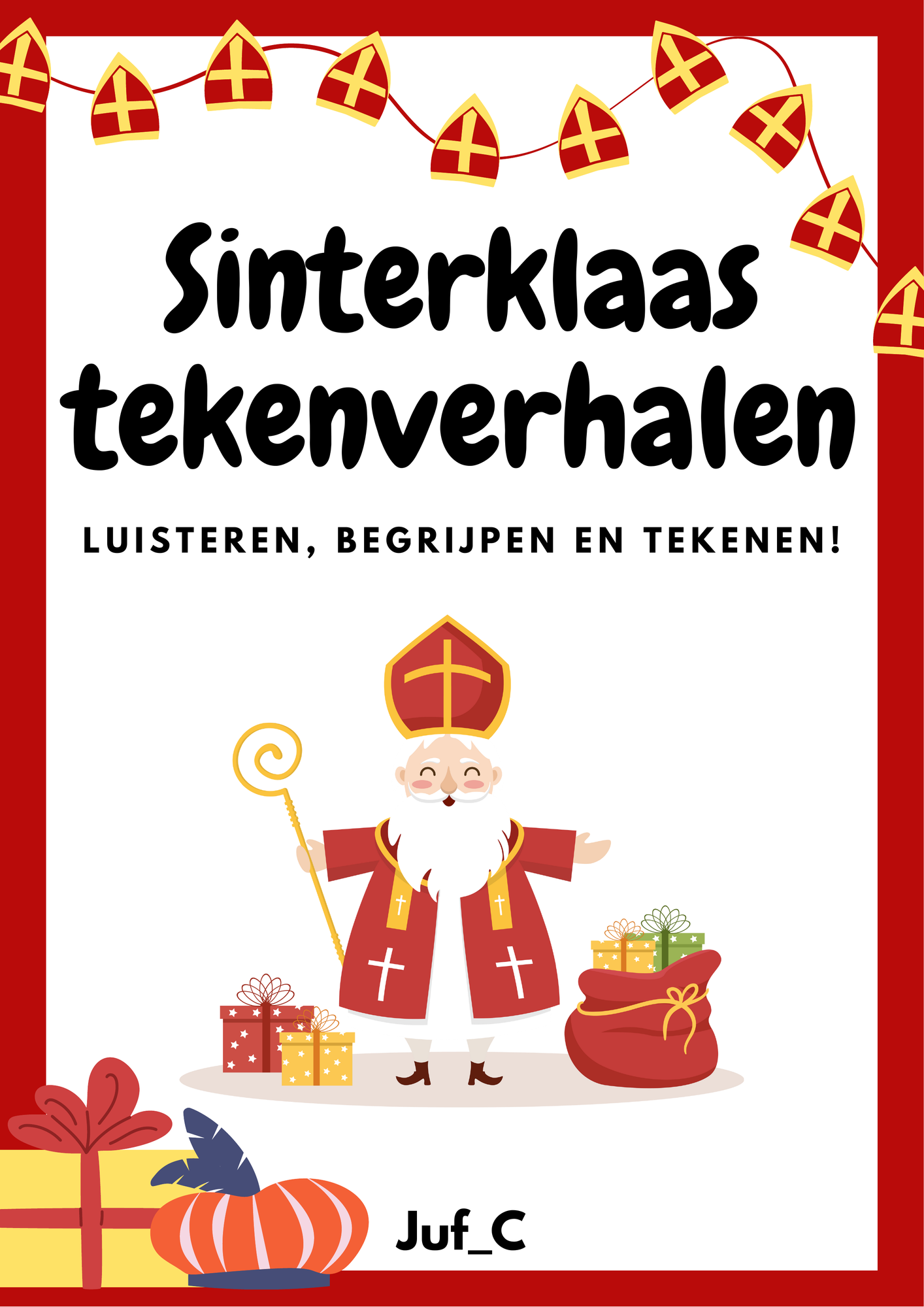 Sinterklaas tekenverhalen – luisteren, begrijpen en tekenen ...
