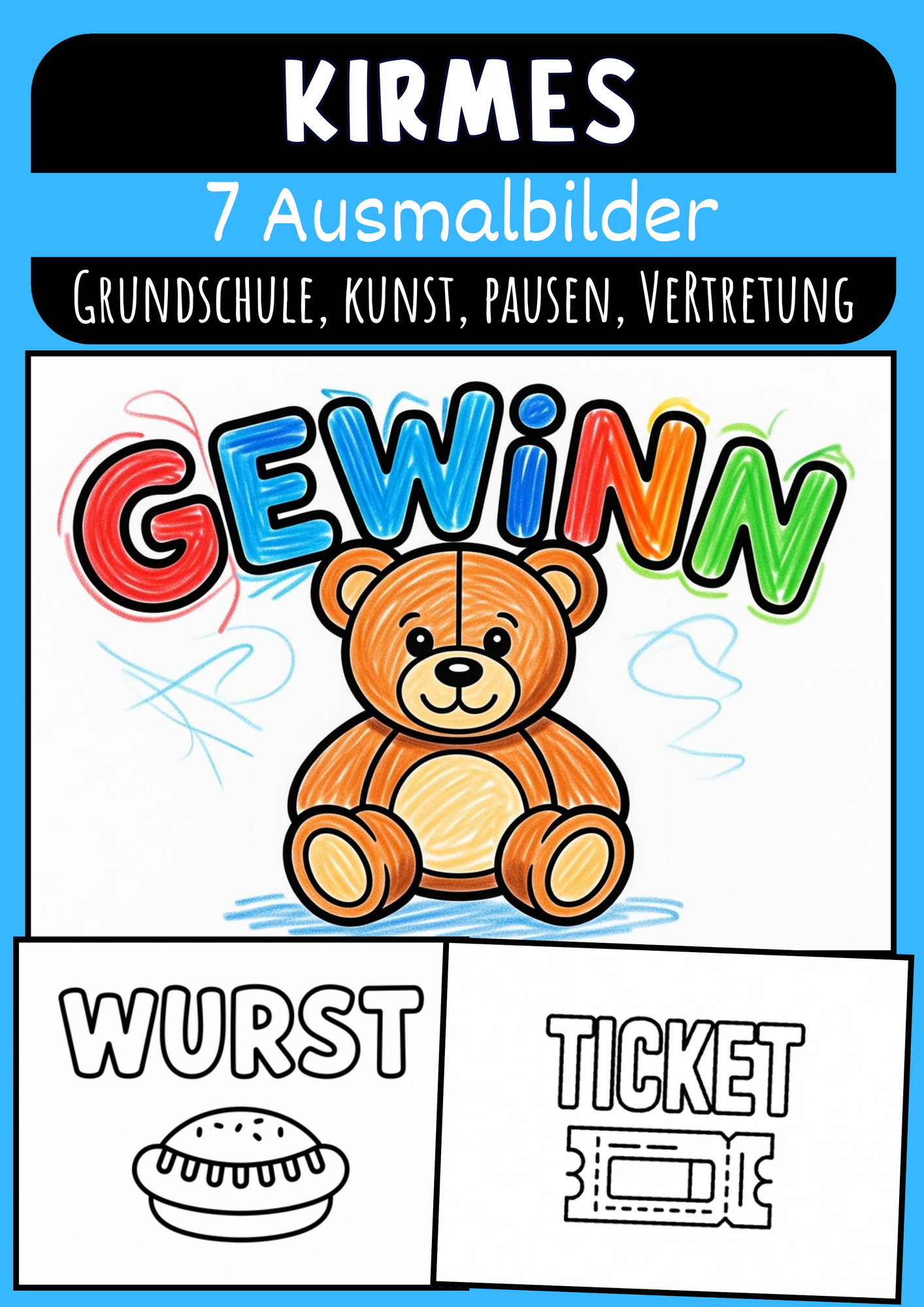 Kirmes Bild Grundschule Ausmalbilder Kirmes Grundschule ...