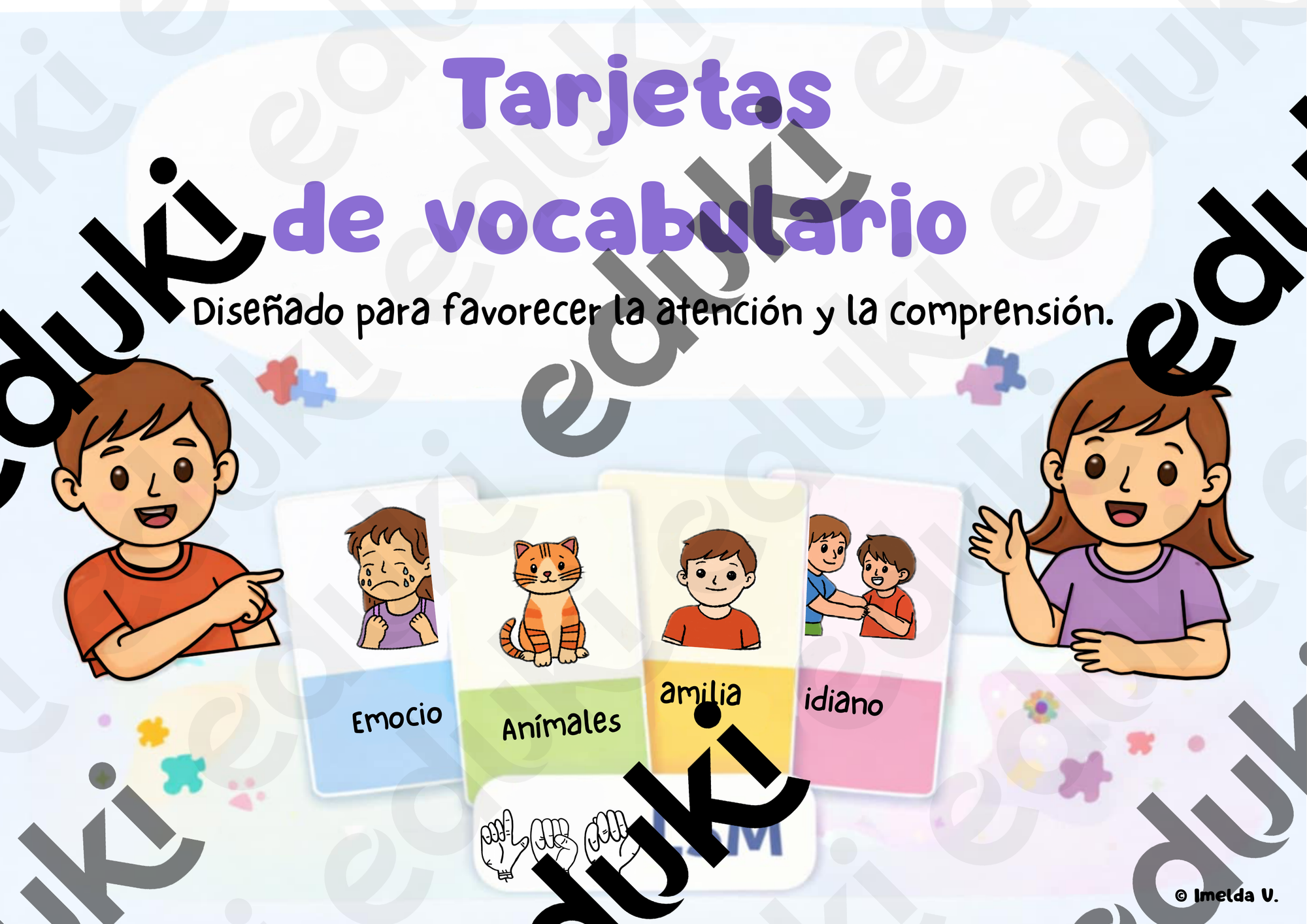 Tarjetas de vocabulario - material de la siguiente asignatura Otras ...