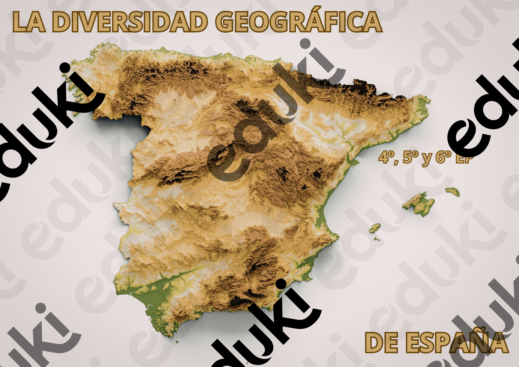 Geografía de España - material de la siguiente asignatura Ciencias sociales