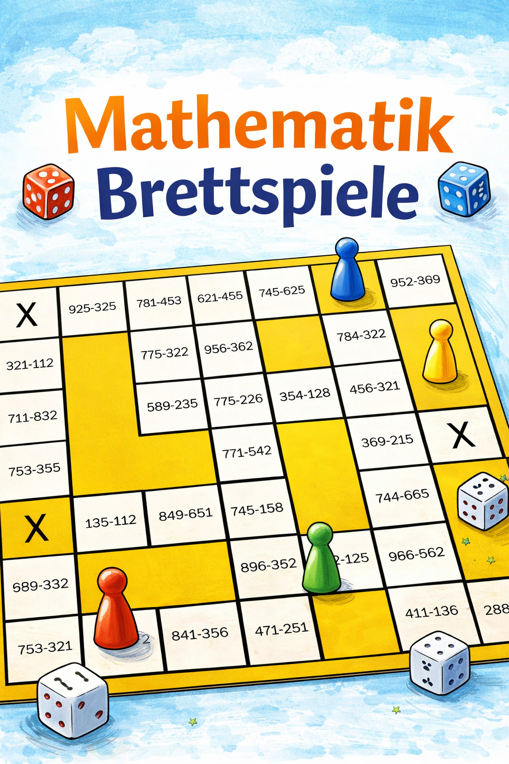 Brettspiel- Division 1x1 klein – Unterrichtsmaterial im Fach Mathematik