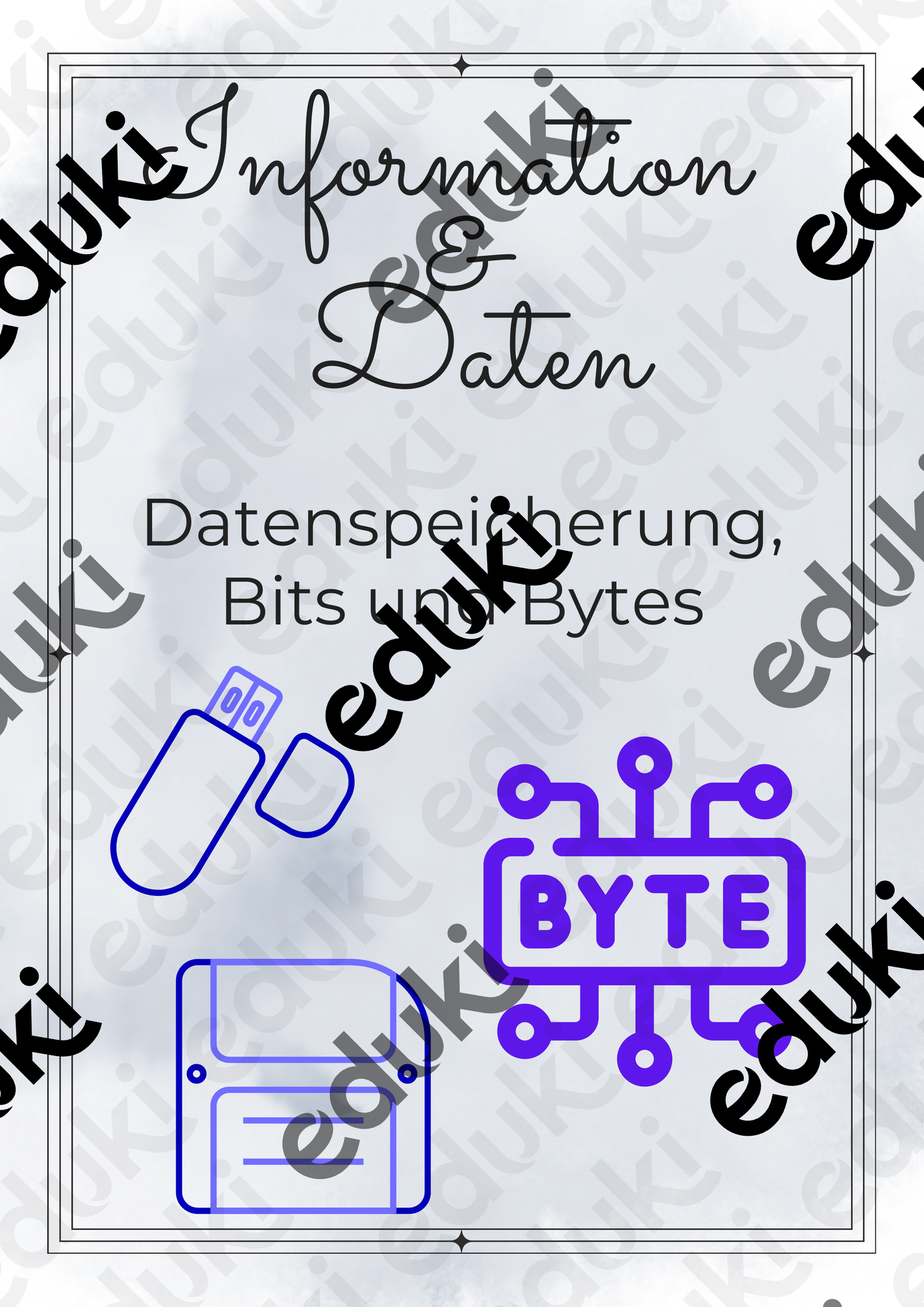 Informatik Bits und Bytes Computer – Unterrichtsmaterial im Fach ...