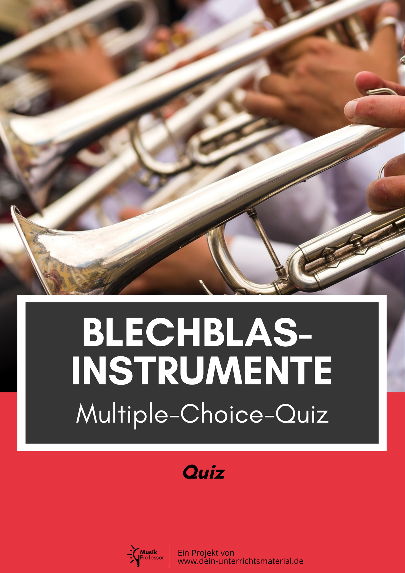 Blechblasinstrumente ⎮ Multiple-Choice-Quiz - Unterrichtsmaterial im ...